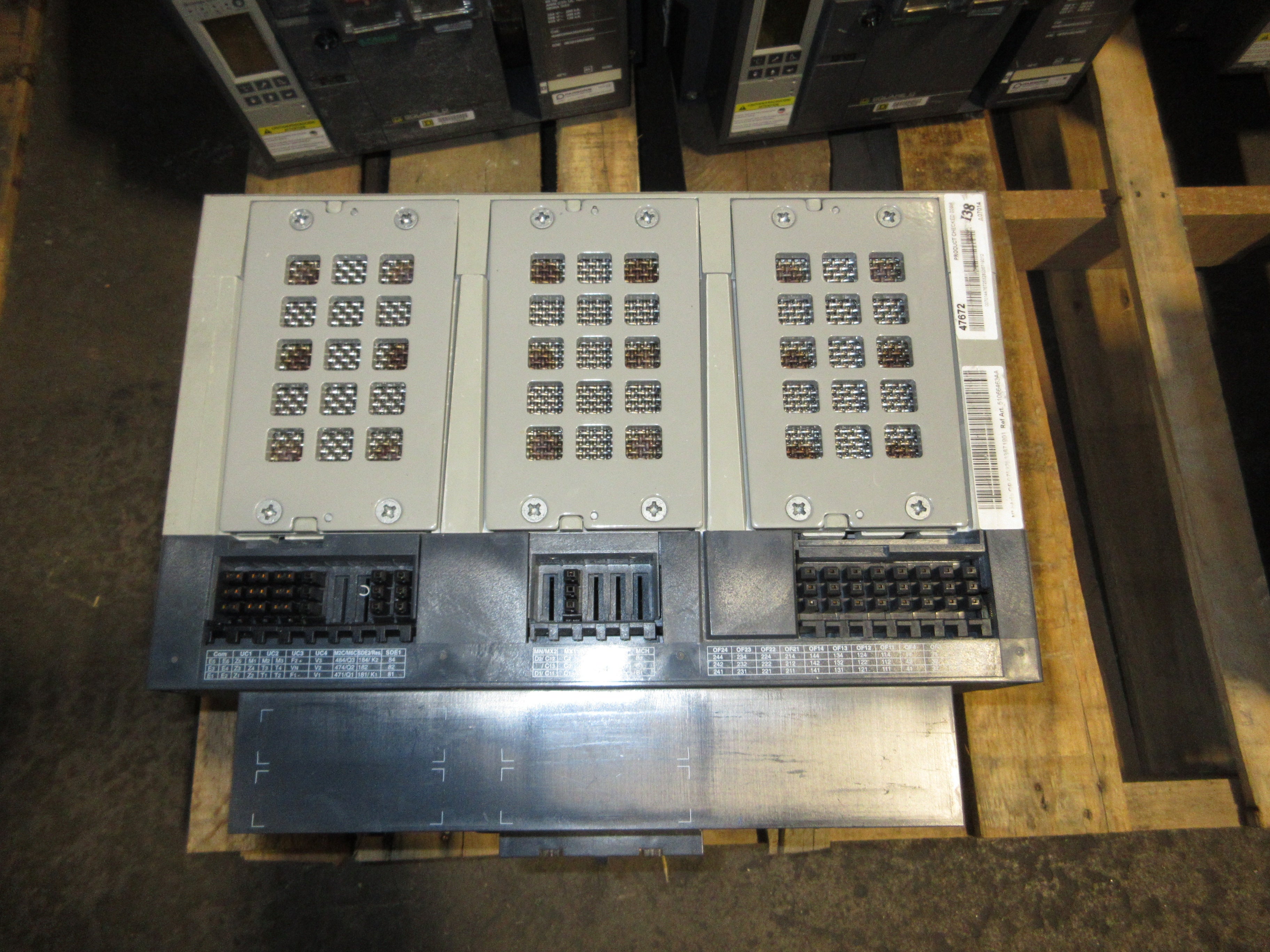Square D Masterpact NW 16 L1 Circuit Breaker WABEER64A3CXBXWXCA 1600A Used