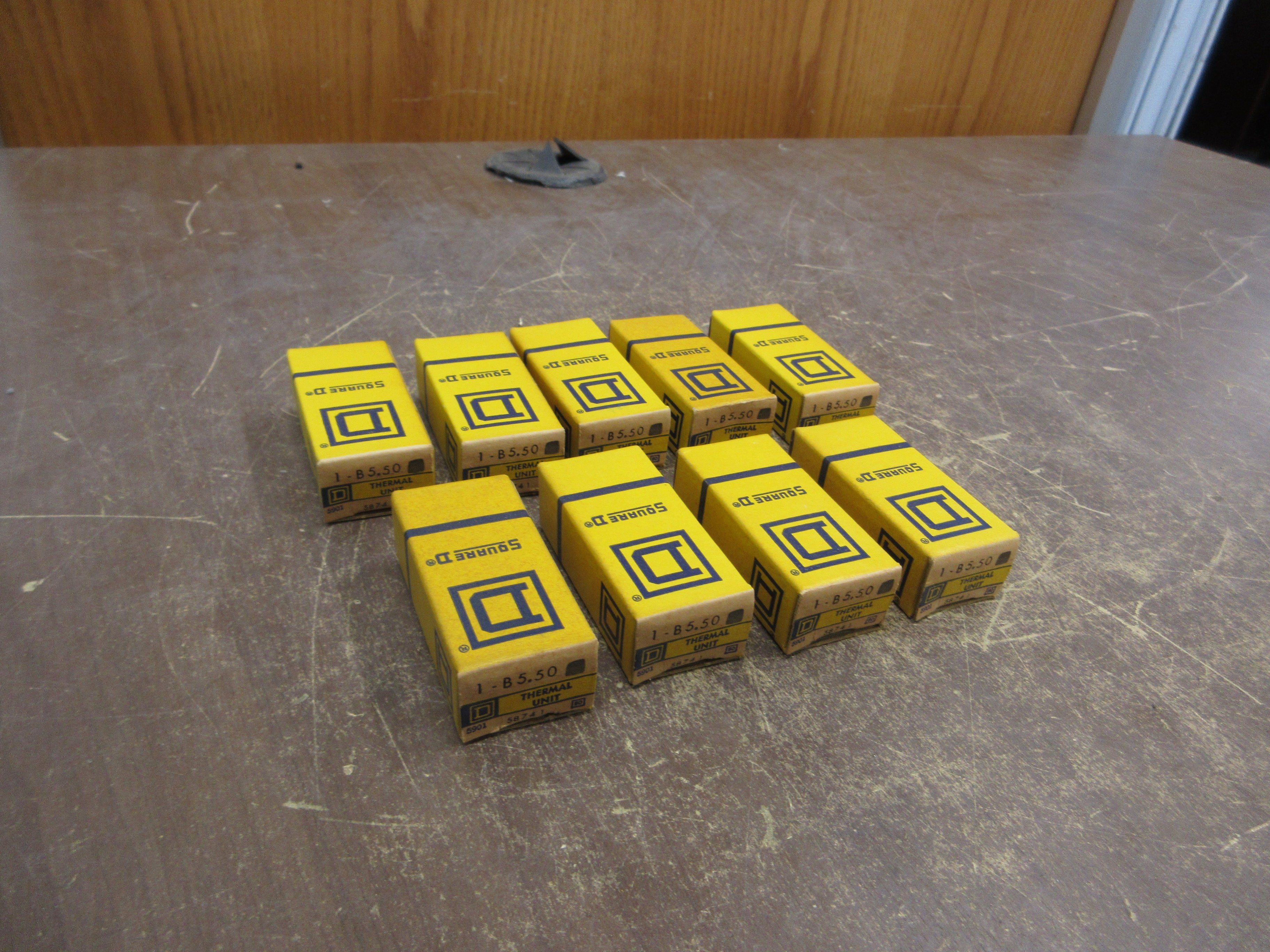 Square D Heater B5.50 *Lot of 9* *No Box* New Surplus