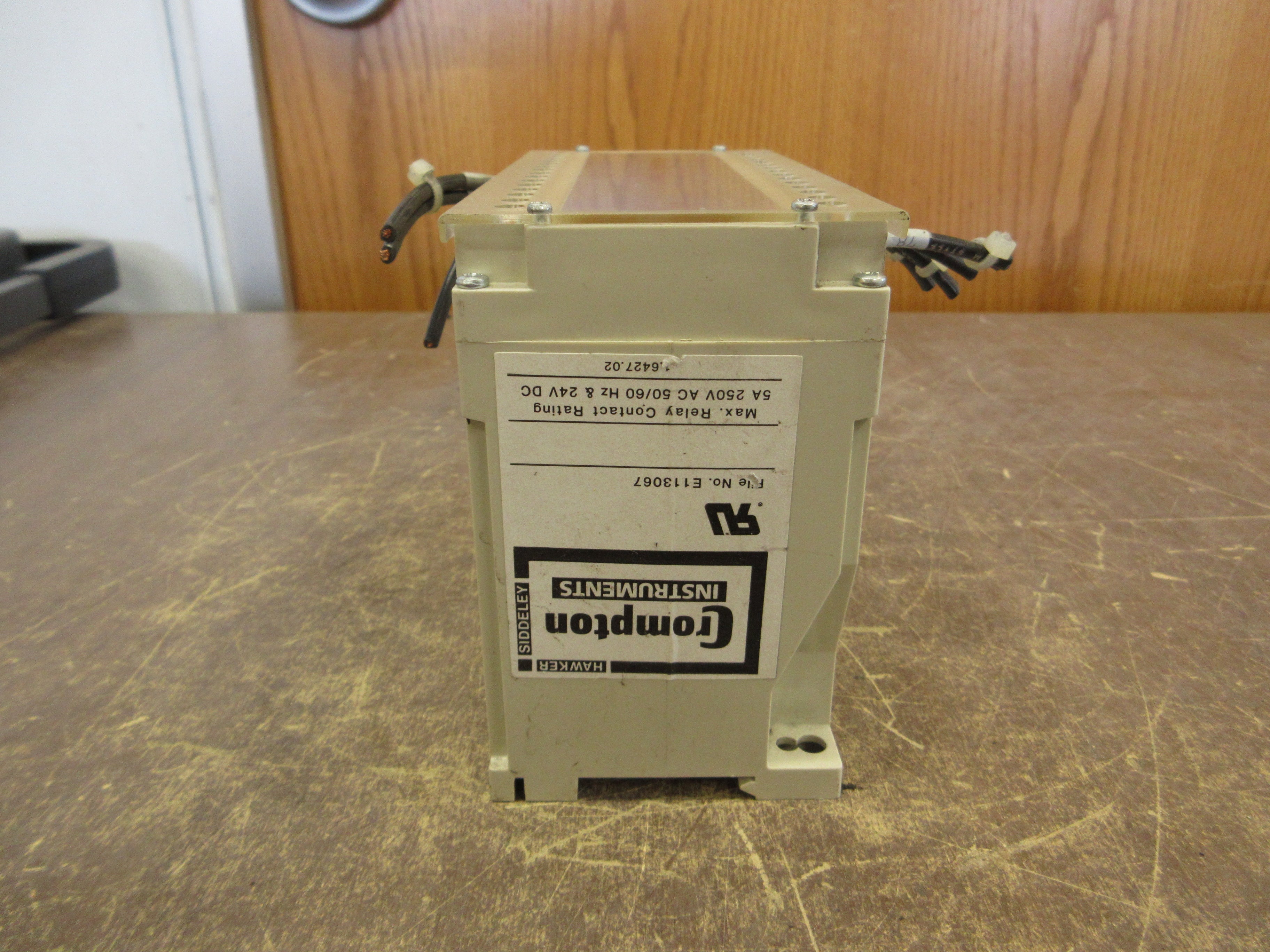 Crompton Protector Relay 256-PLLU-PQBX 120V 60Hz Used