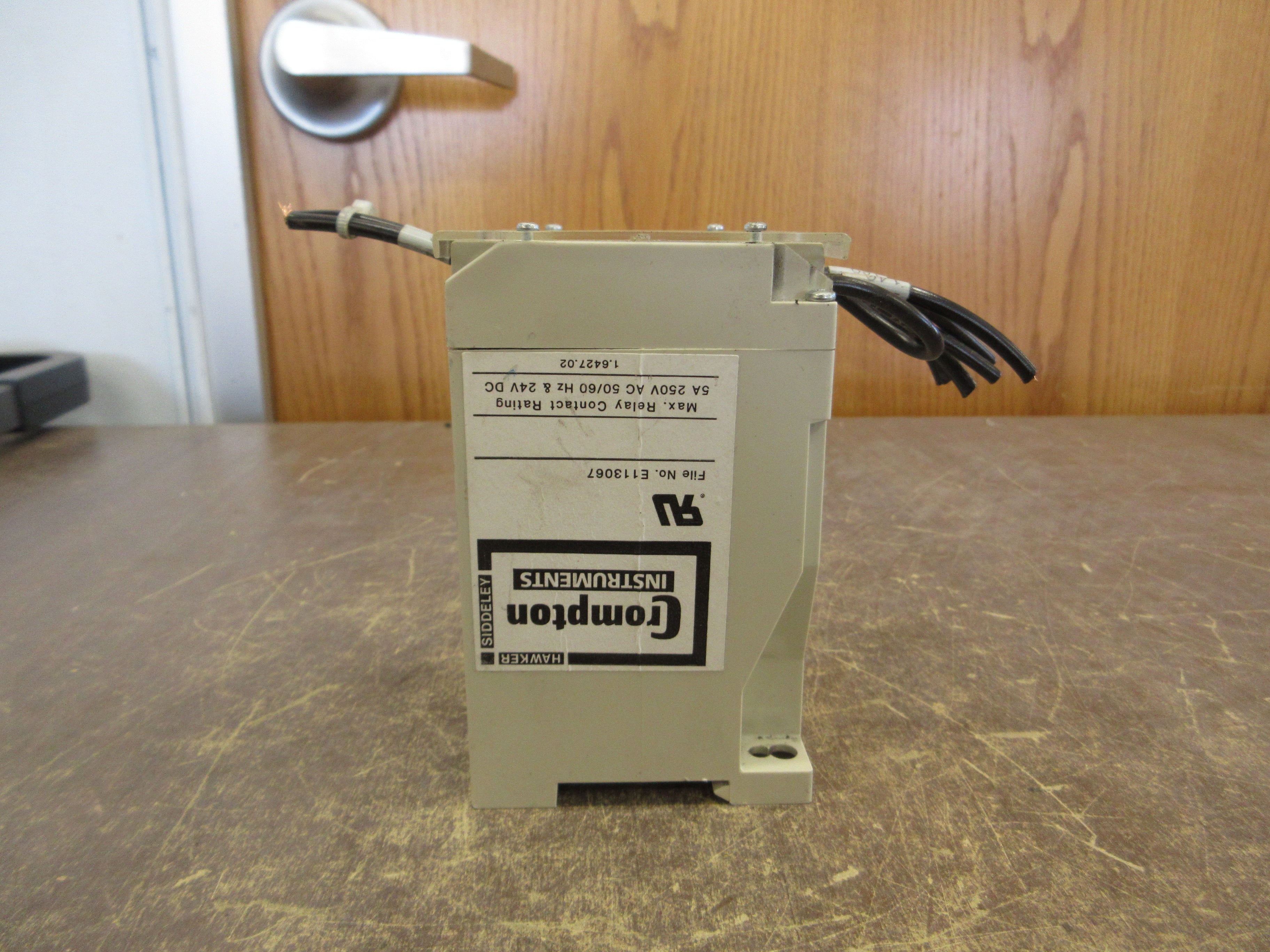 Crompton Protector Relay 253-PVMU-PQBX 120V 60Hz Used