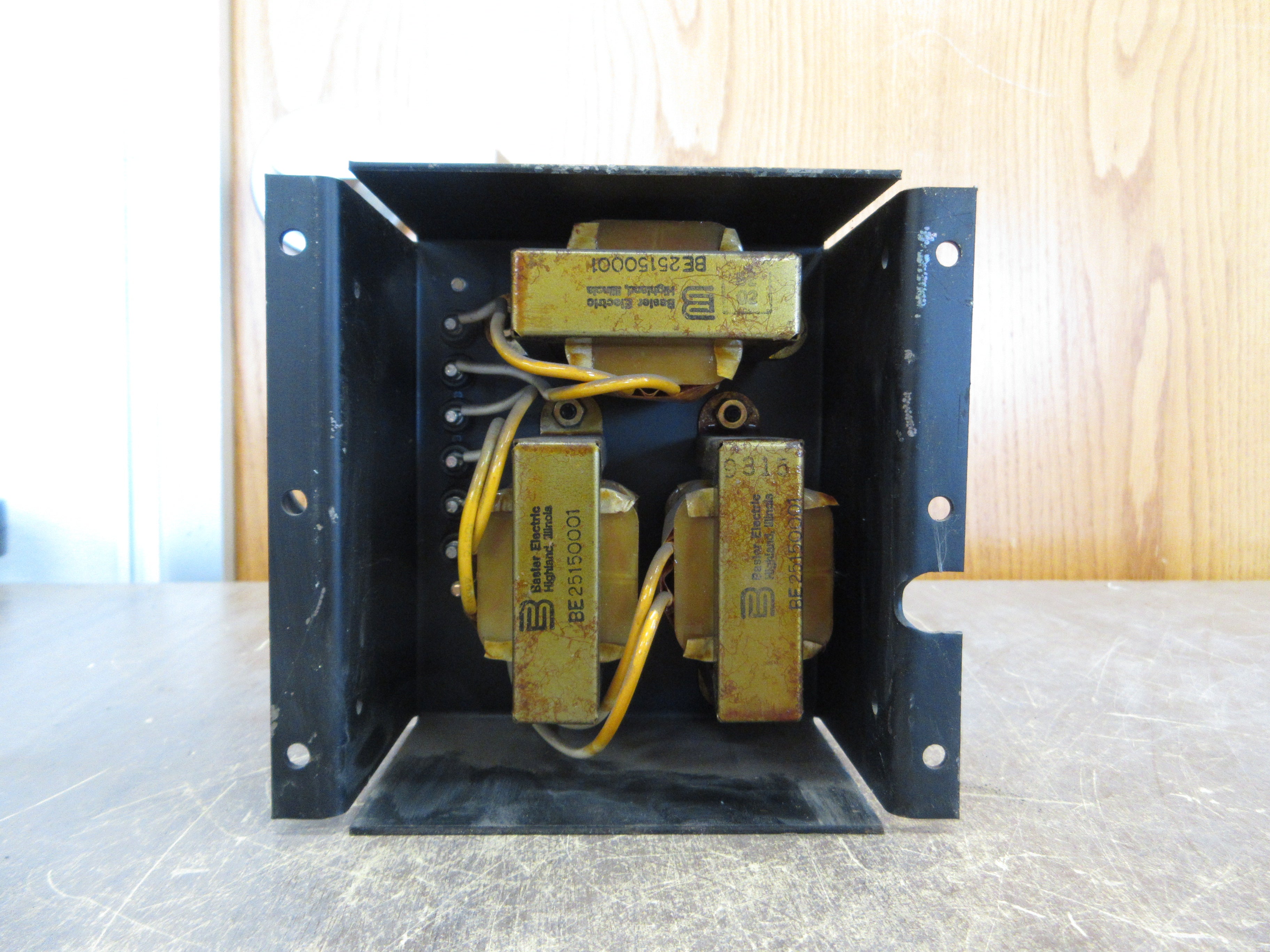 Basler Electric Reactor Chassis 9 1708 18 100 For BE1-87G Relay Used