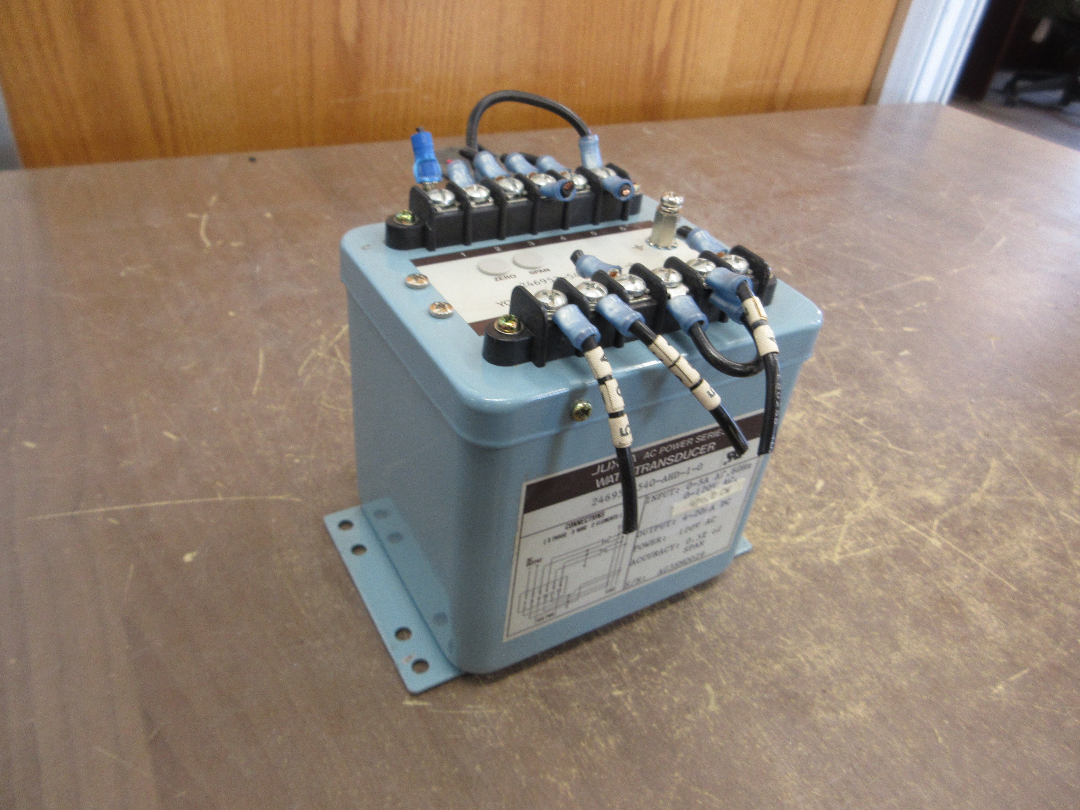 Yokogawa JUXTA Watt Transducer 246953-540-AHD-1-0 3Ph 3W 2-Elements Used