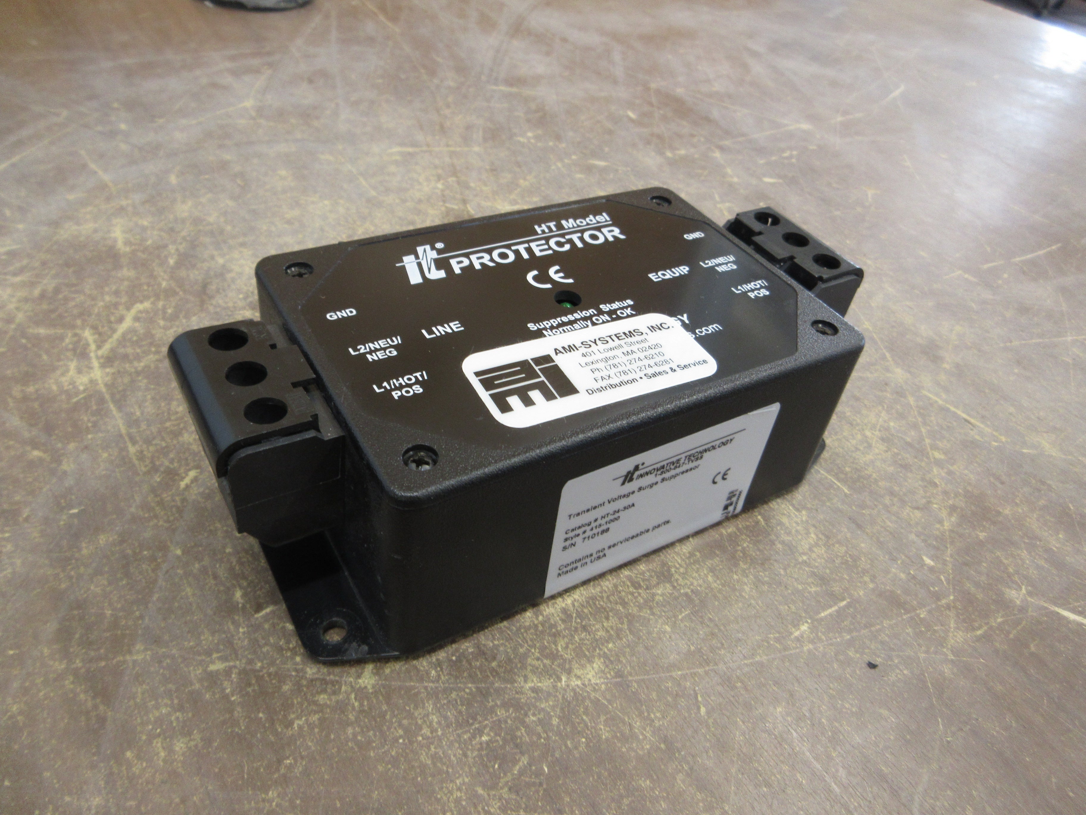 Innovative Technology Surge Suppressor HT-24-30A Style #: 415-1000 Used