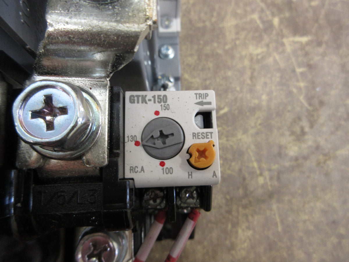 LS Starter GMC-150 / GTK-150 Coil: 100-240VAC 100-220VDC Trip: 100-150A Used