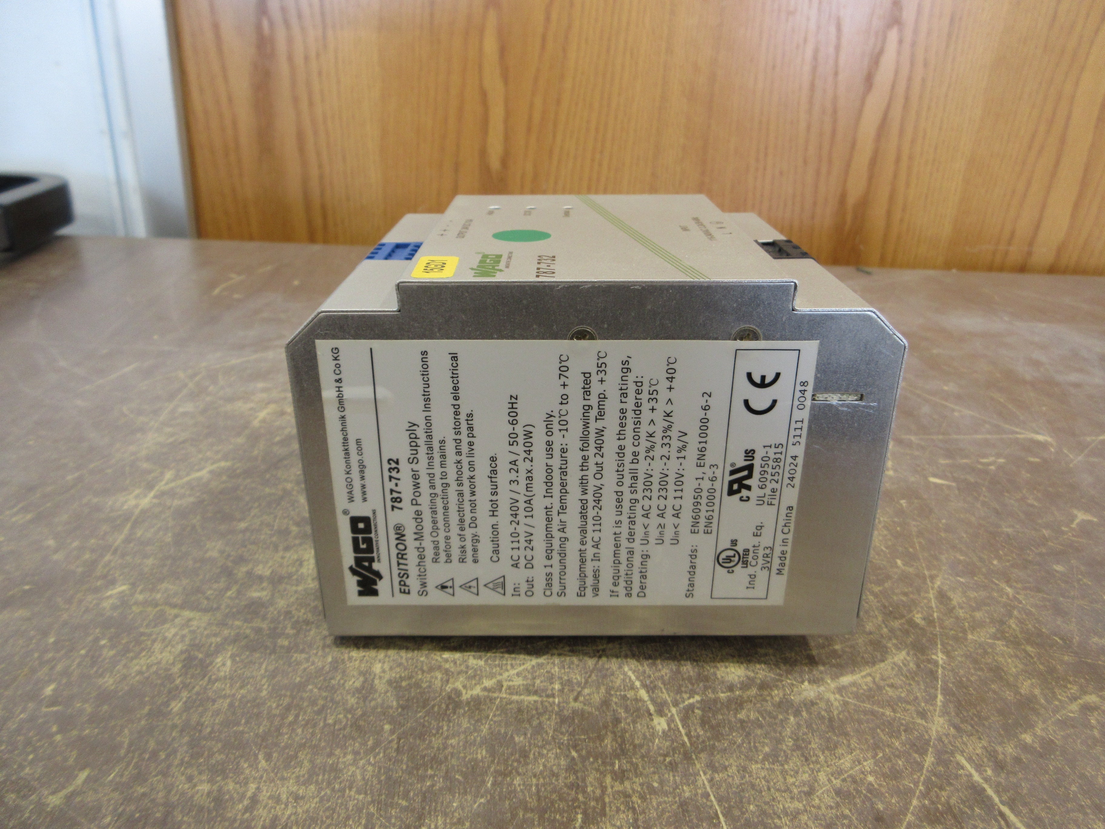Wago Epsitron Power Supply 787-732 240W Used