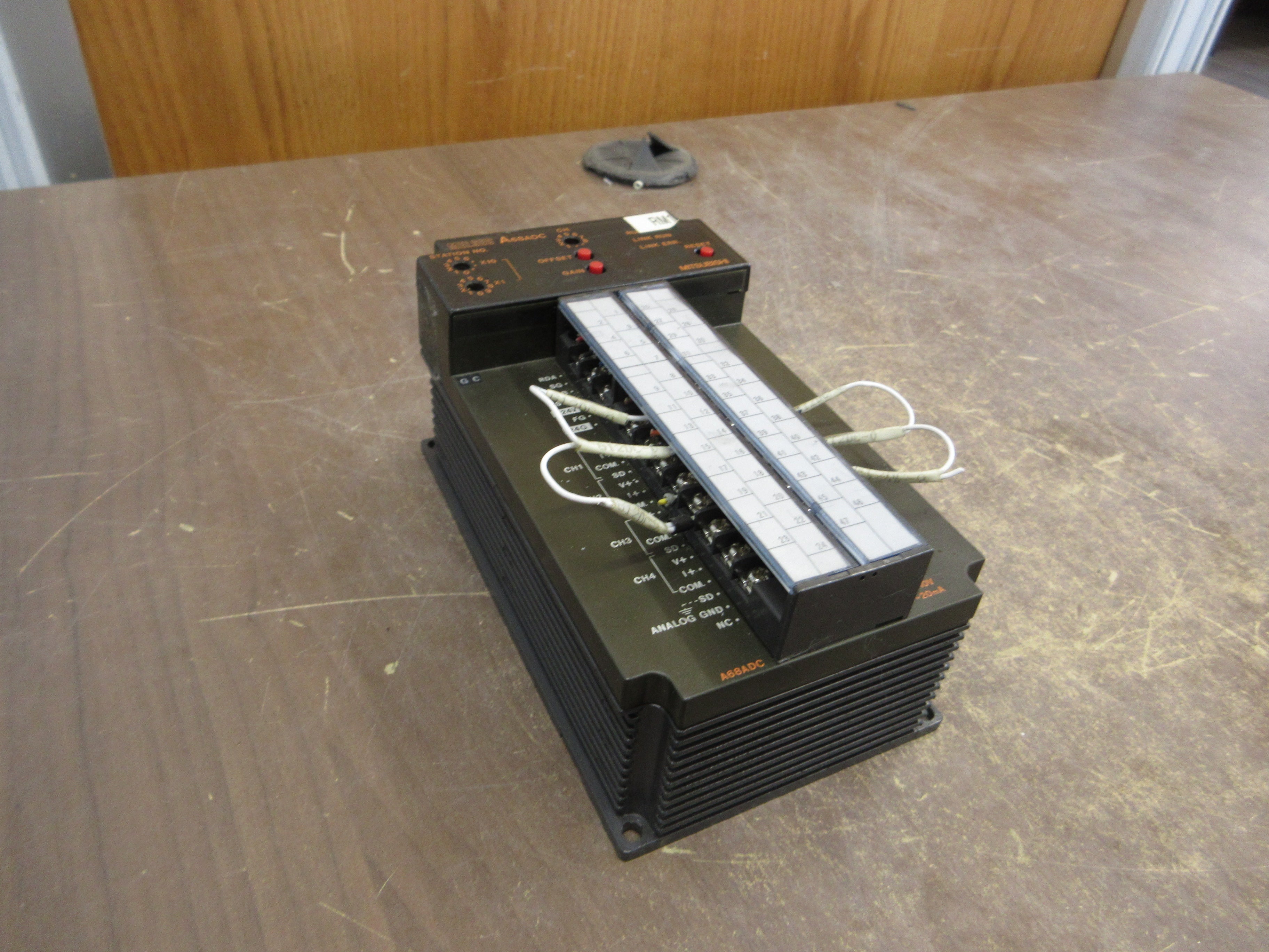 Mitsubishi Melsec A/D Converter Unit A68ADC 0-10V 4-20mA Used