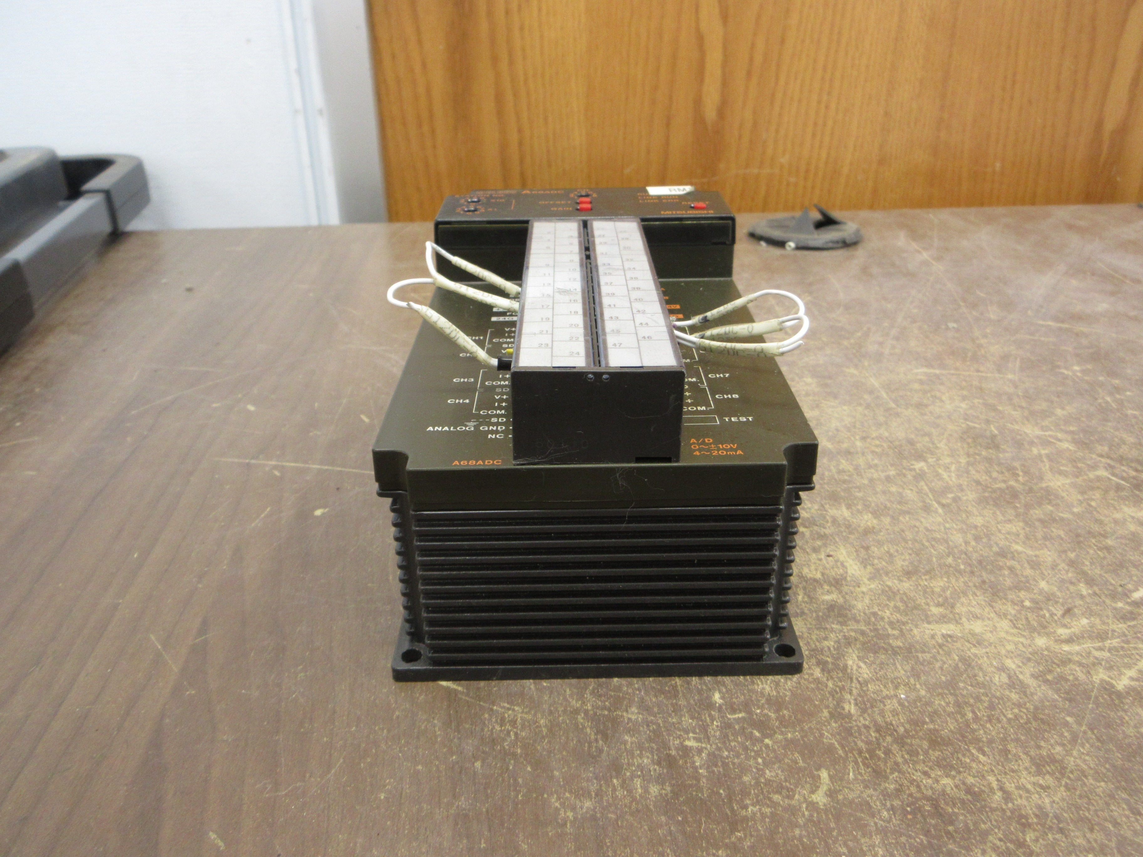 Mitsubishi Melsec A/D Converter Unit A68ADC 0-10V 4-20mA Used