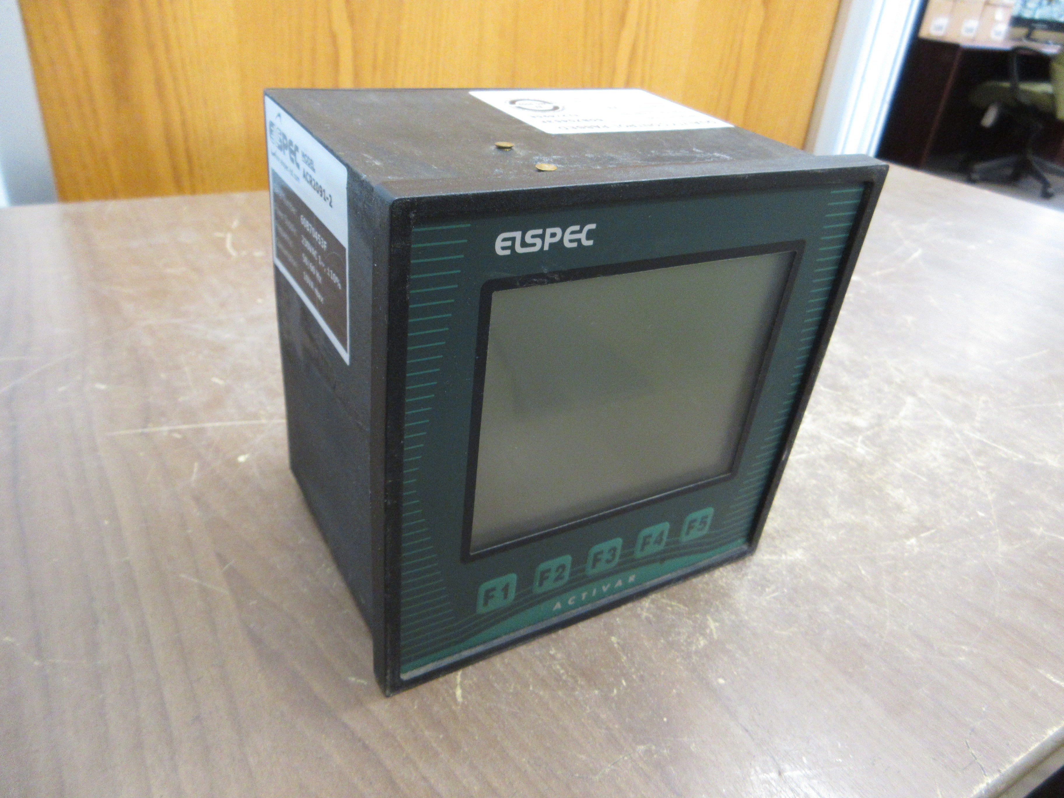 Elspec Activar Power Quality Meter ACR2091-2 230V 50/60Hz 10VA Used