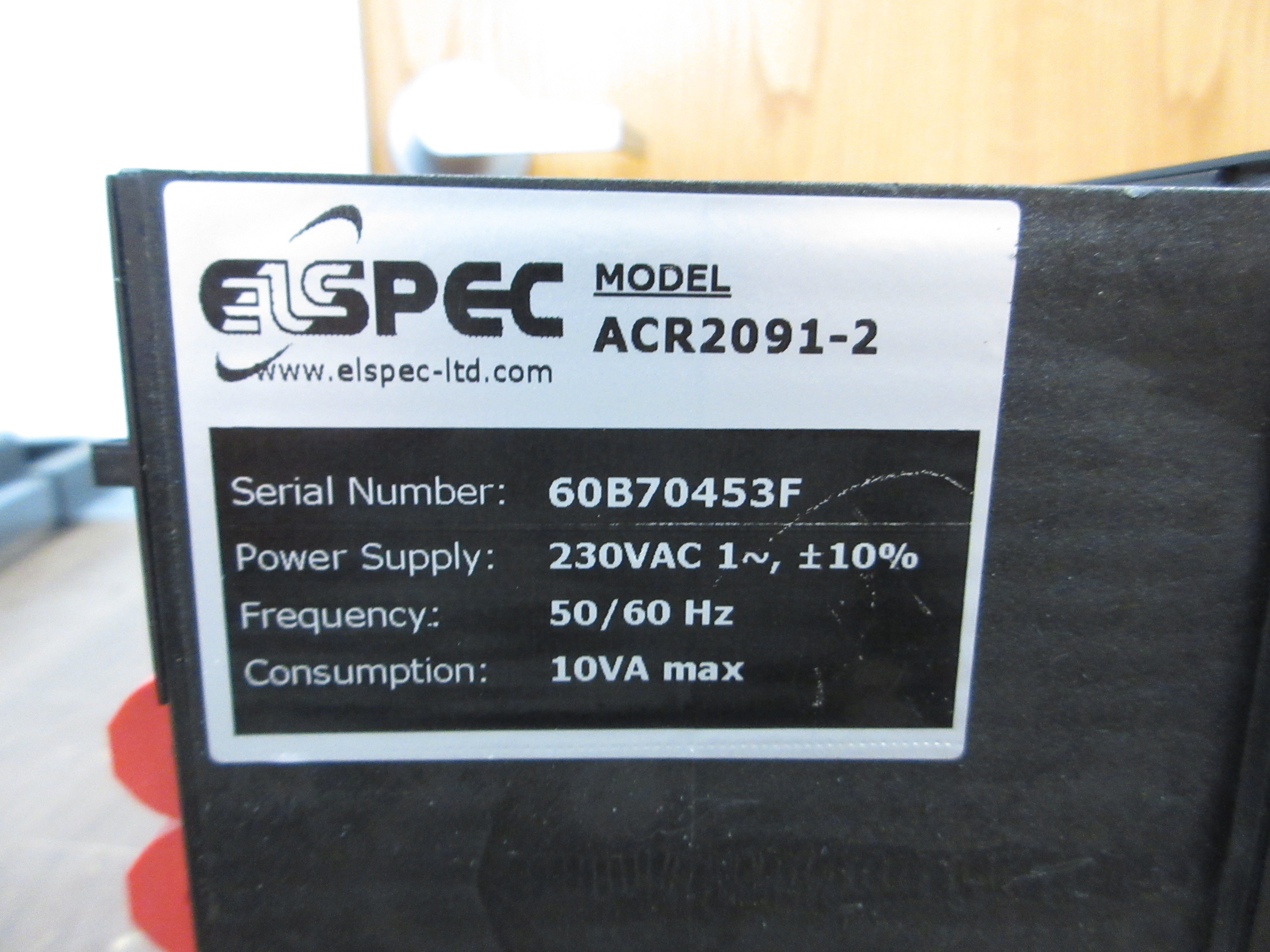 Elspec Activar Power Quality Meter ACR2091-2 230V 50/60Hz 10VA Used