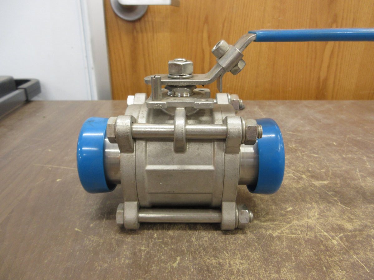 VNE Stainless Steel Valve 127GH 2" 1000 WOG *No Box* New Surplus