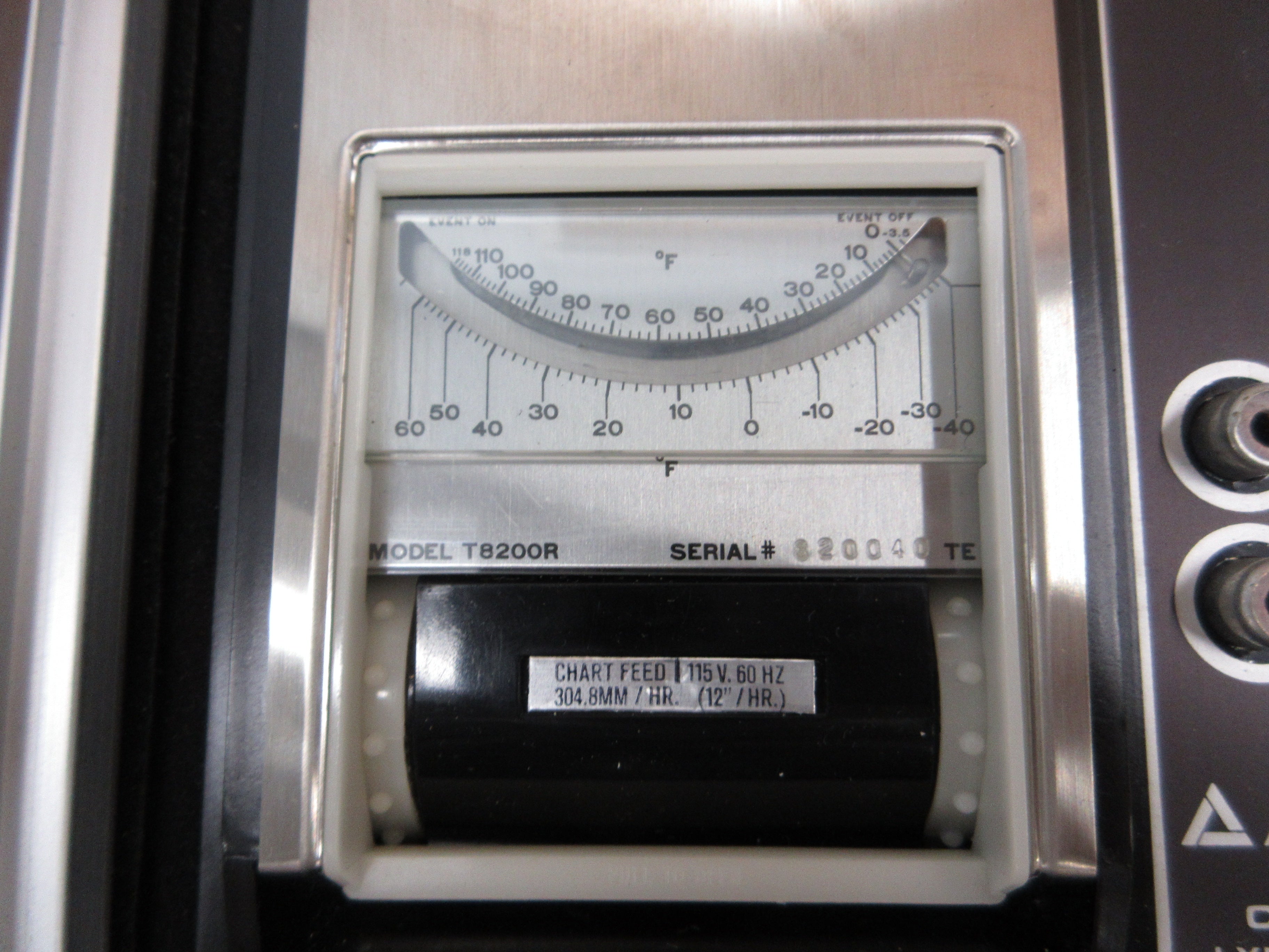 Amprobe Temperature / Event Recorder LT8200R Range: -3.5°-118°F, -40°-60°F Used