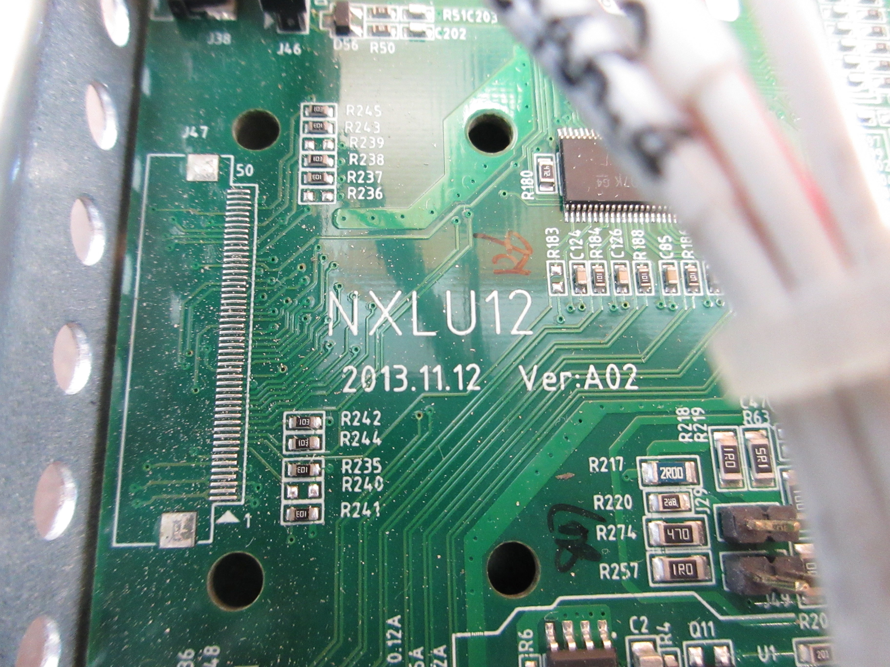 Emerson Liebert HMI Control Panel NXLU12 Ver. A02 Used