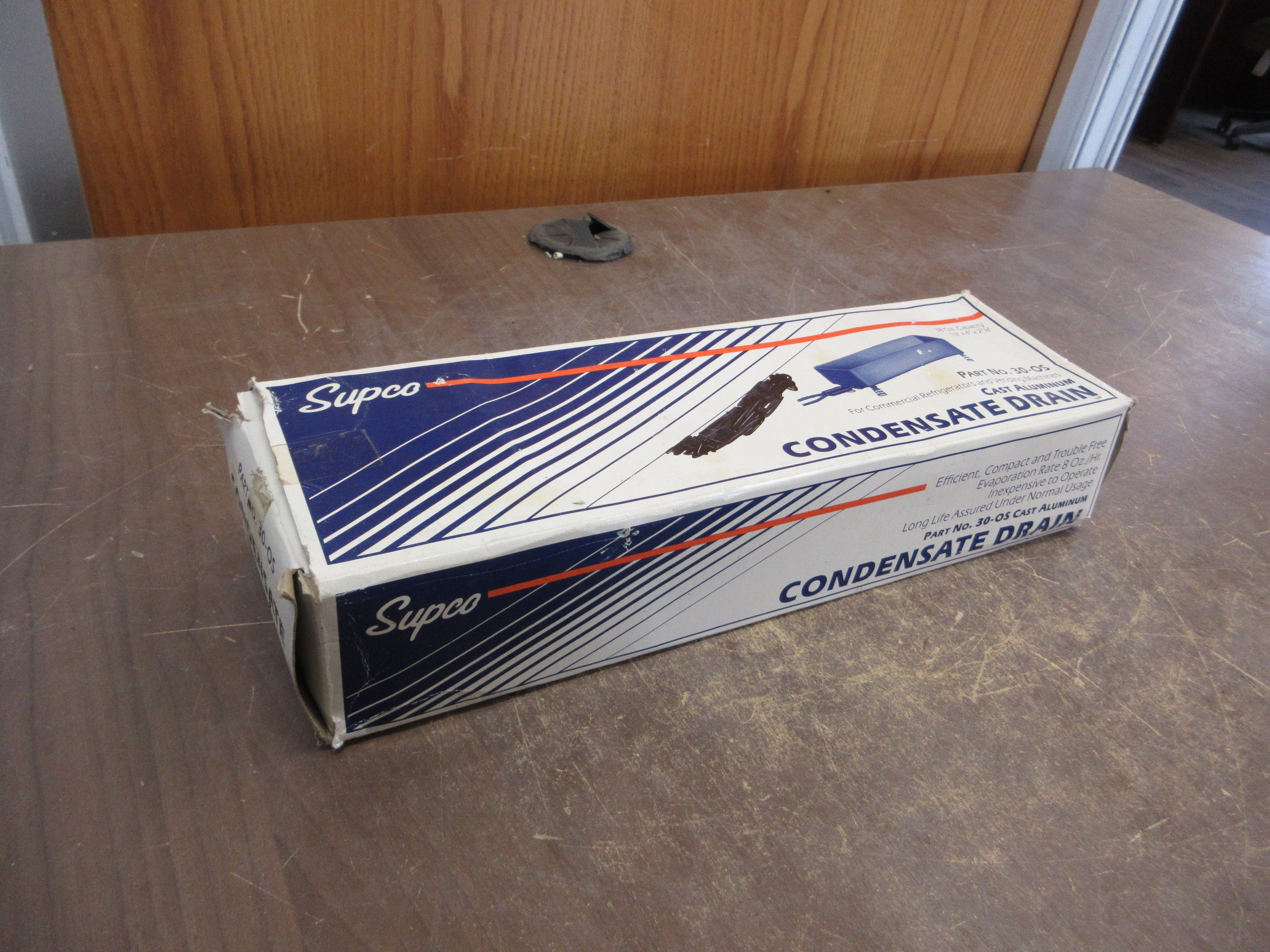 Supco Condensate Drain 30-OS Cast Aluminum 38oz Capacity New Surplus