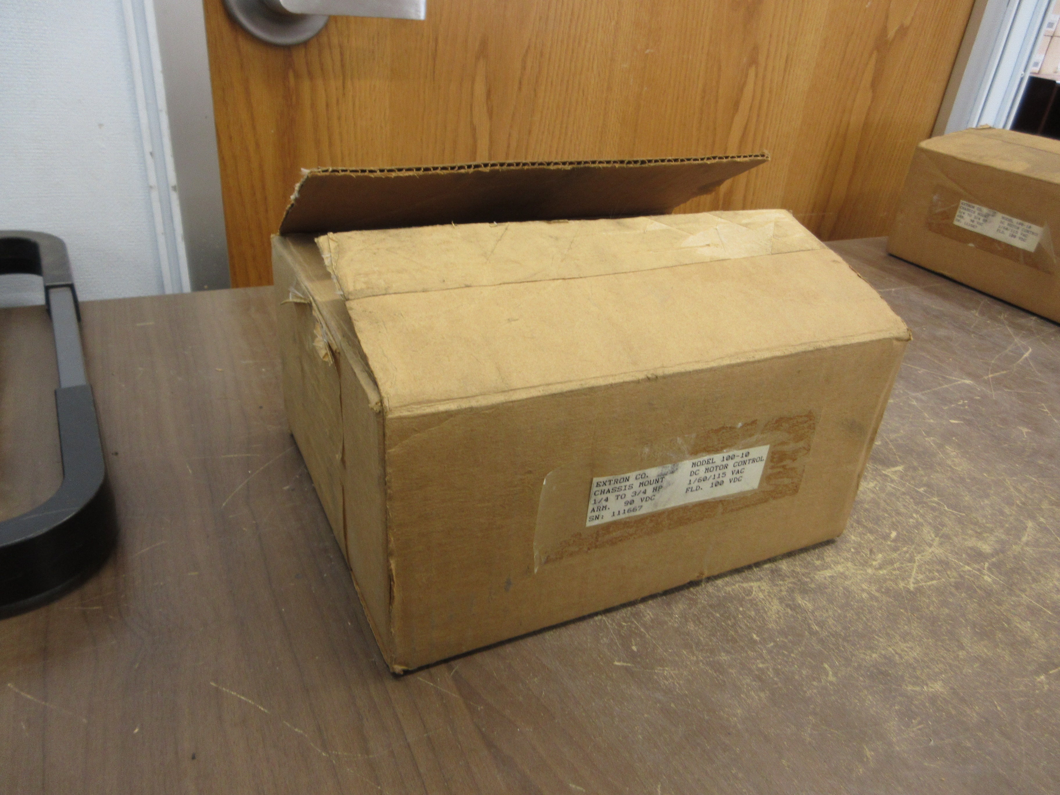 Extron DC Motor Control 100-10 1/4 to 3/4HP Armature: 90 VDC Field: 100 VDC