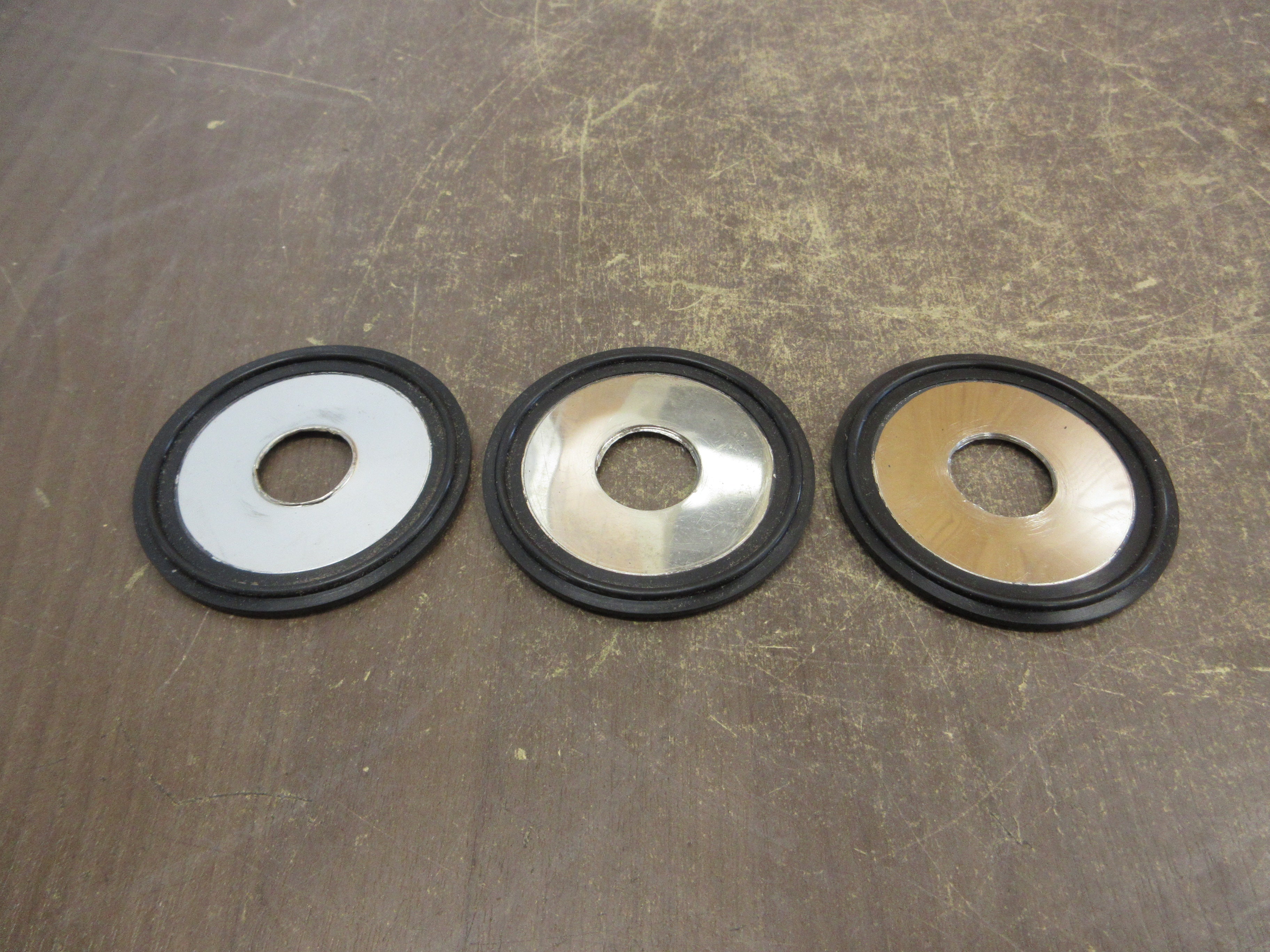 F&H Orifice Plate A80MPU-2-316 Size: 2" 1/8" Hole *No Box* *Lot of 3*