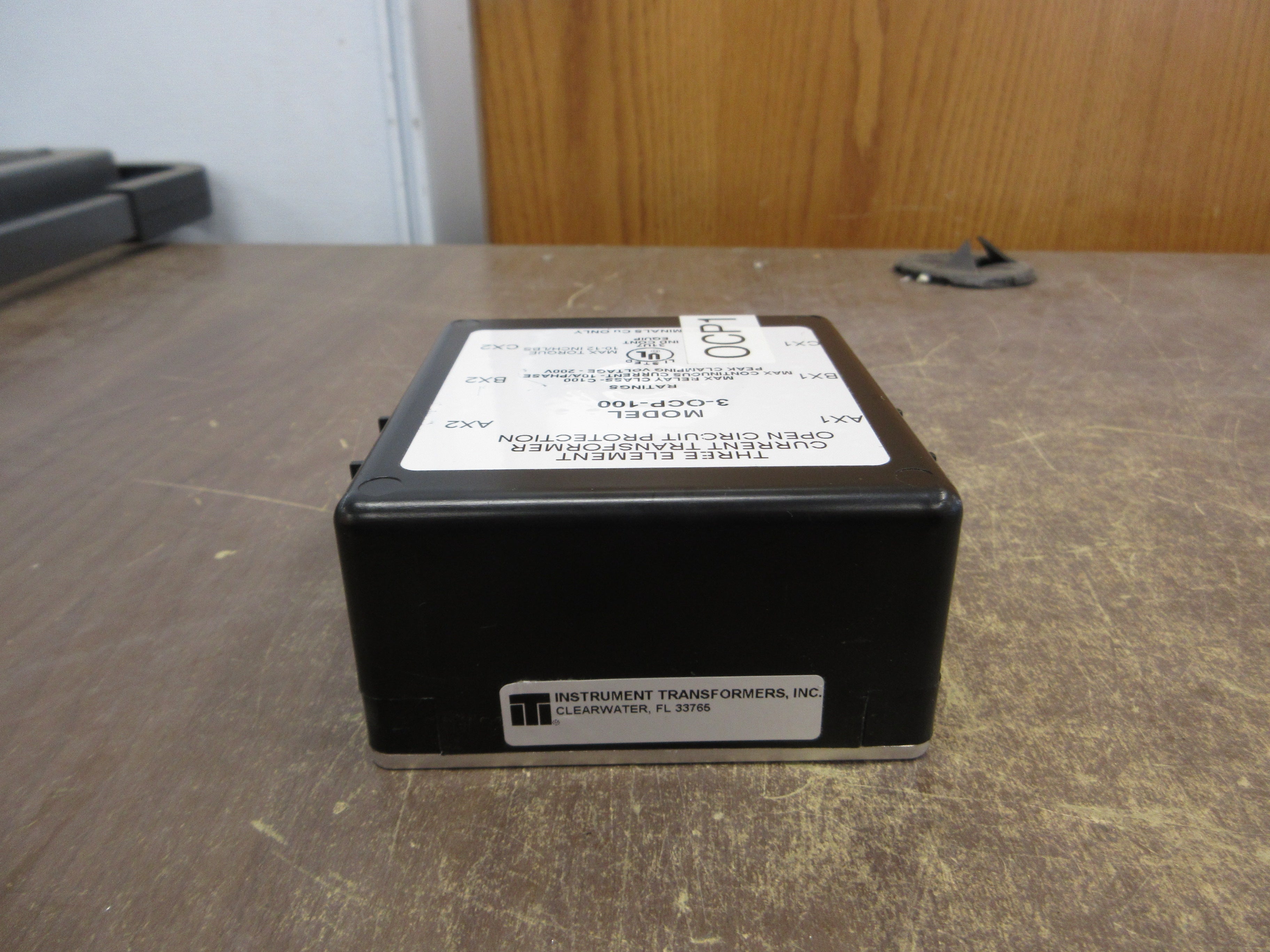 Electromagnetic Industries Circuit Protector 3-OCP-100 3Ph 10A/Phase Used