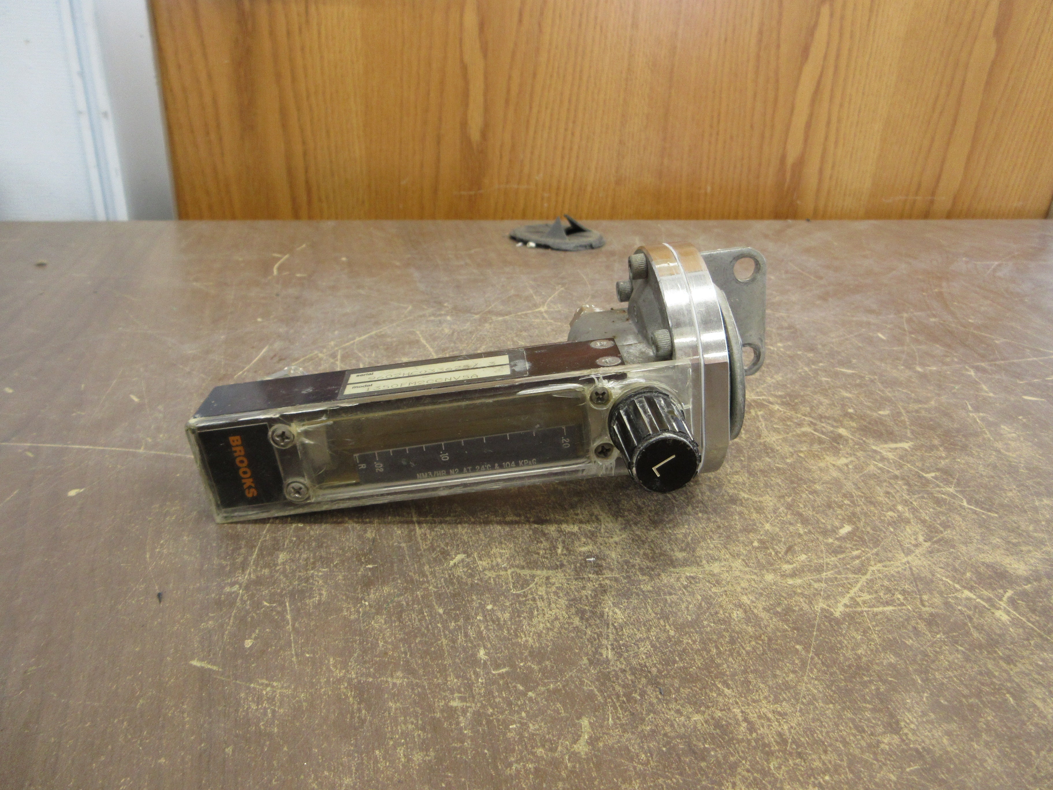 Brooks Flowmeter 1350FM2CCNV5A Used