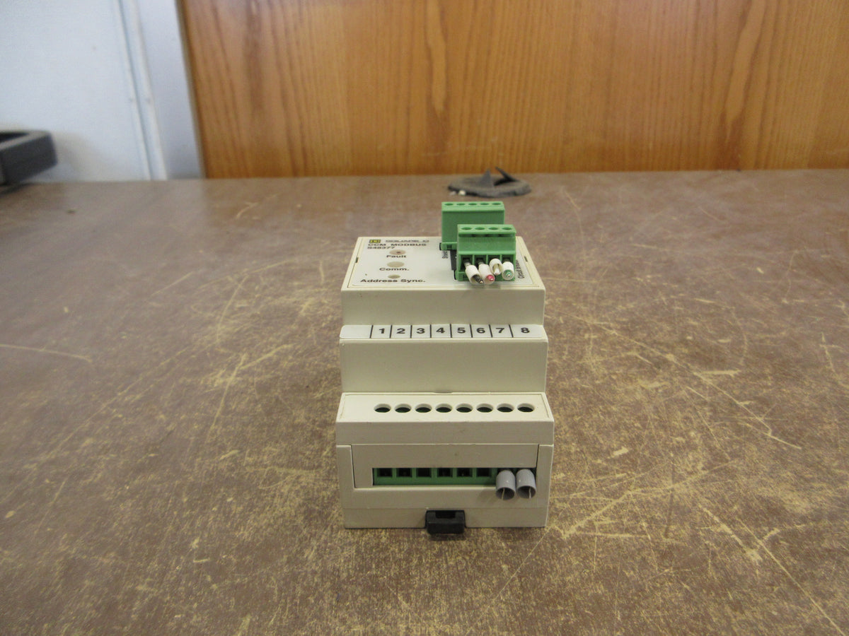 Square D CCM Modbus Module S48377 *(2) Broken Clip* Used