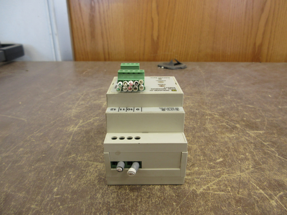 Square D CCM Modbus Module S48377 *(2) Broken Clip* Used