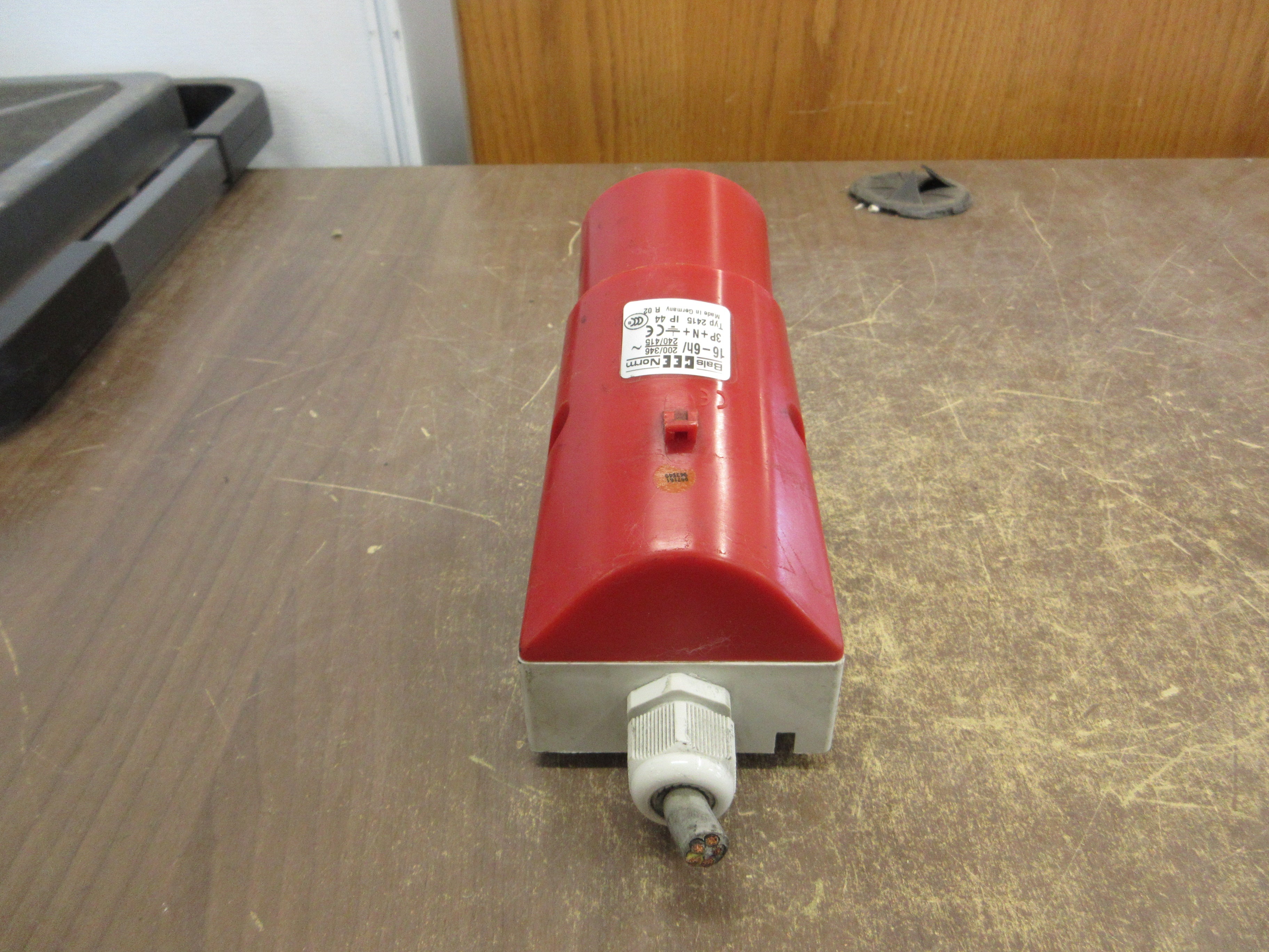 Bals CEE Norm Receptacle 2415 16A 240V 3P+N+C Used
