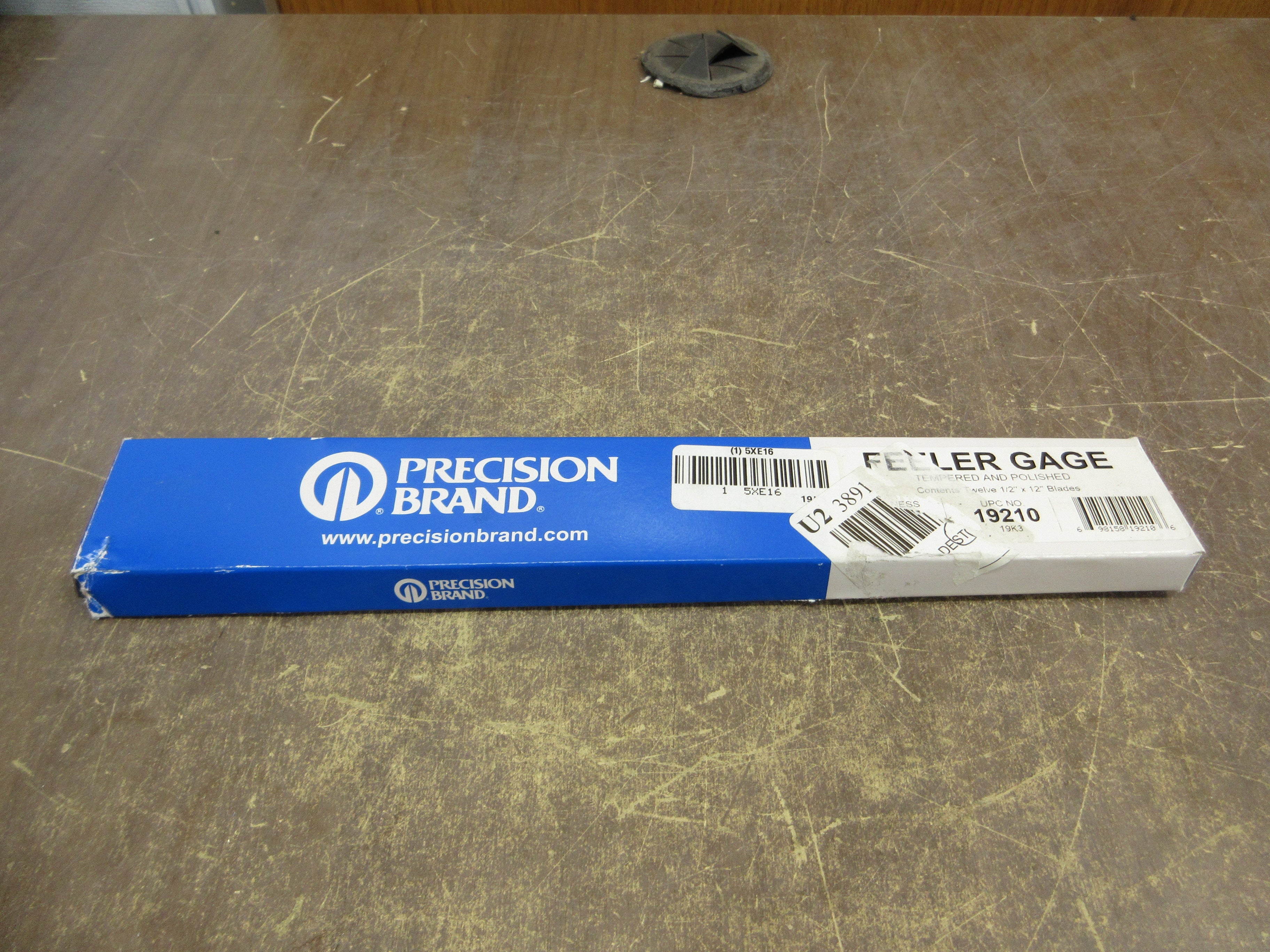 Precision Brand Feeler Gage 19210 Thickness: 0.0030 *Box of 12* New Surplus