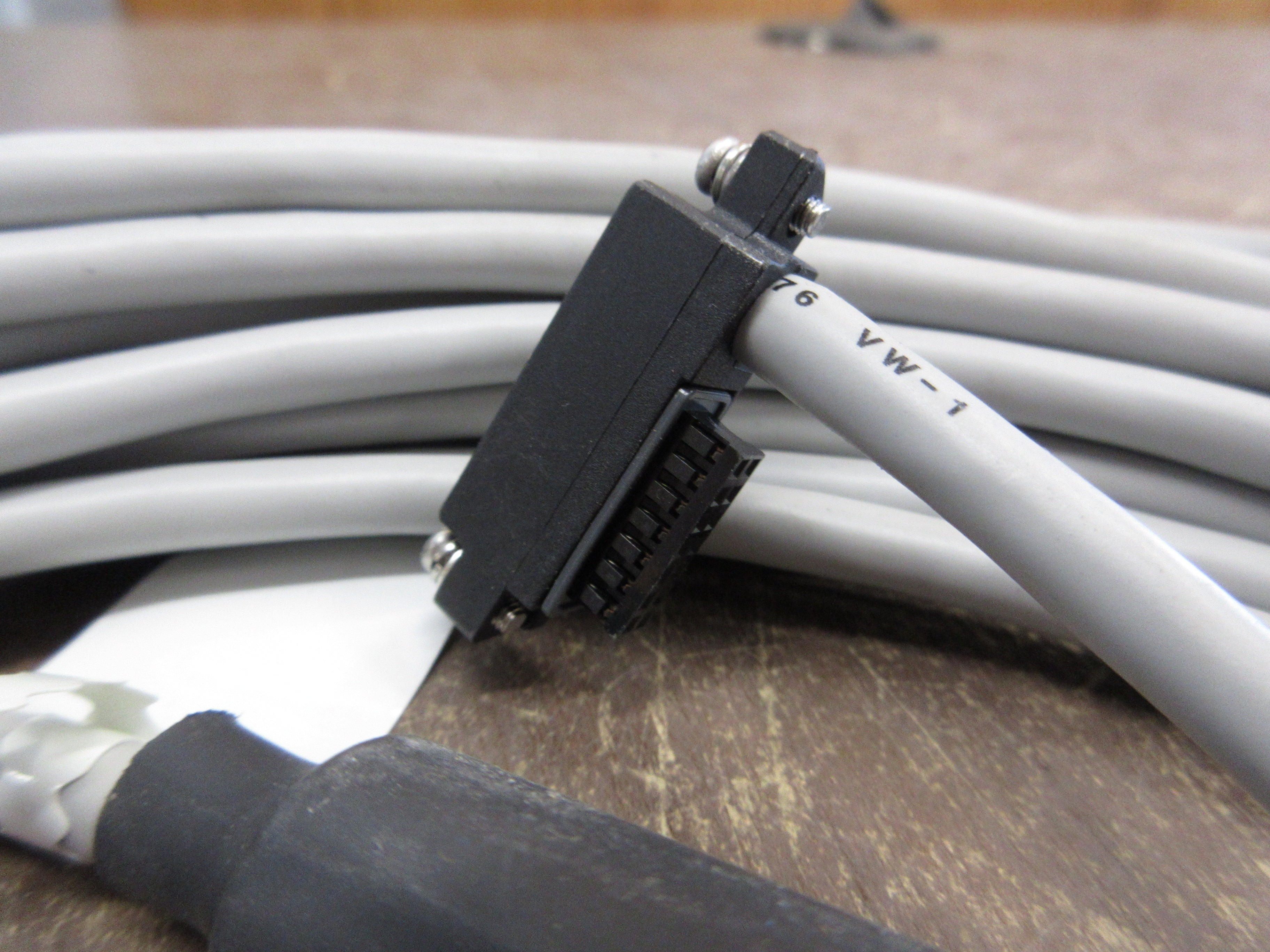 Keyence SL-V Series Cable SL-VS10-T 10m/Transmitter Used