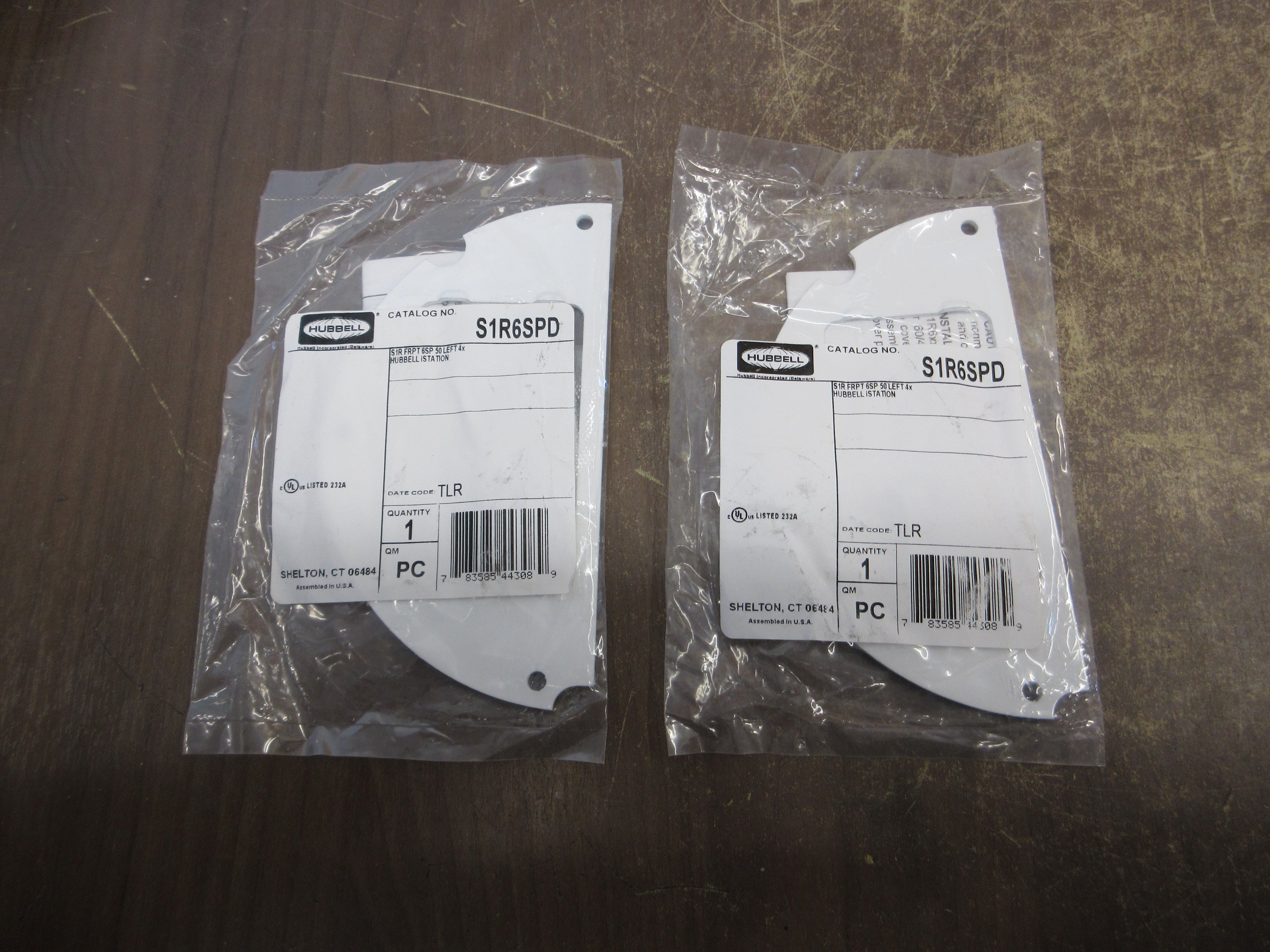 Hubbell iStation Poke-Thru Sub-Plate S1R6SPD *No Box* *Lot of 2* New Surplus