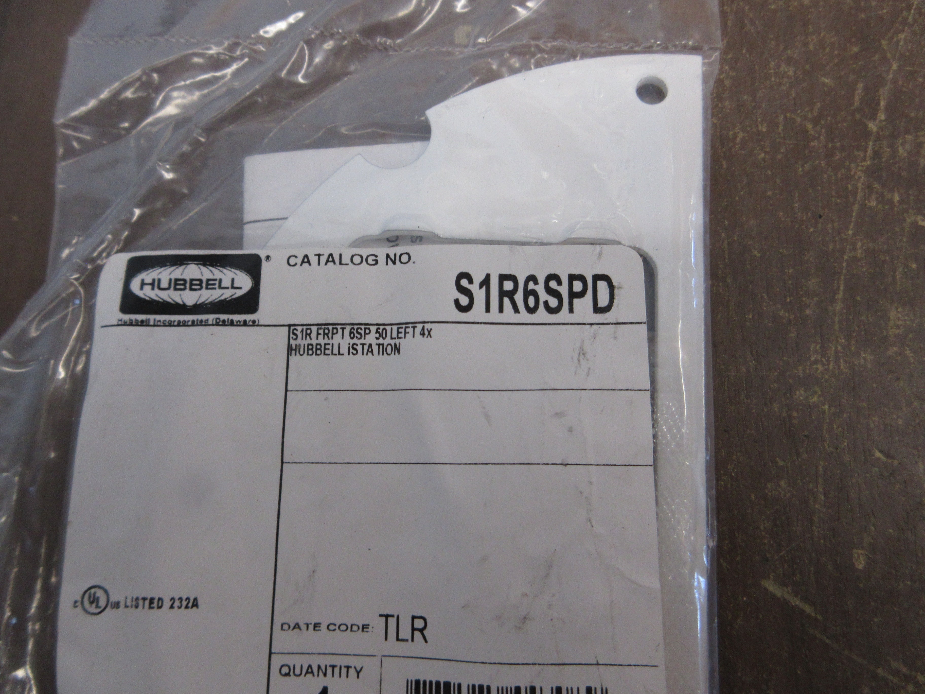 Hubbell iStation Poke-Thru Sub-Plate S1R6SPD *No Box* *Lot of 2* New Surplus