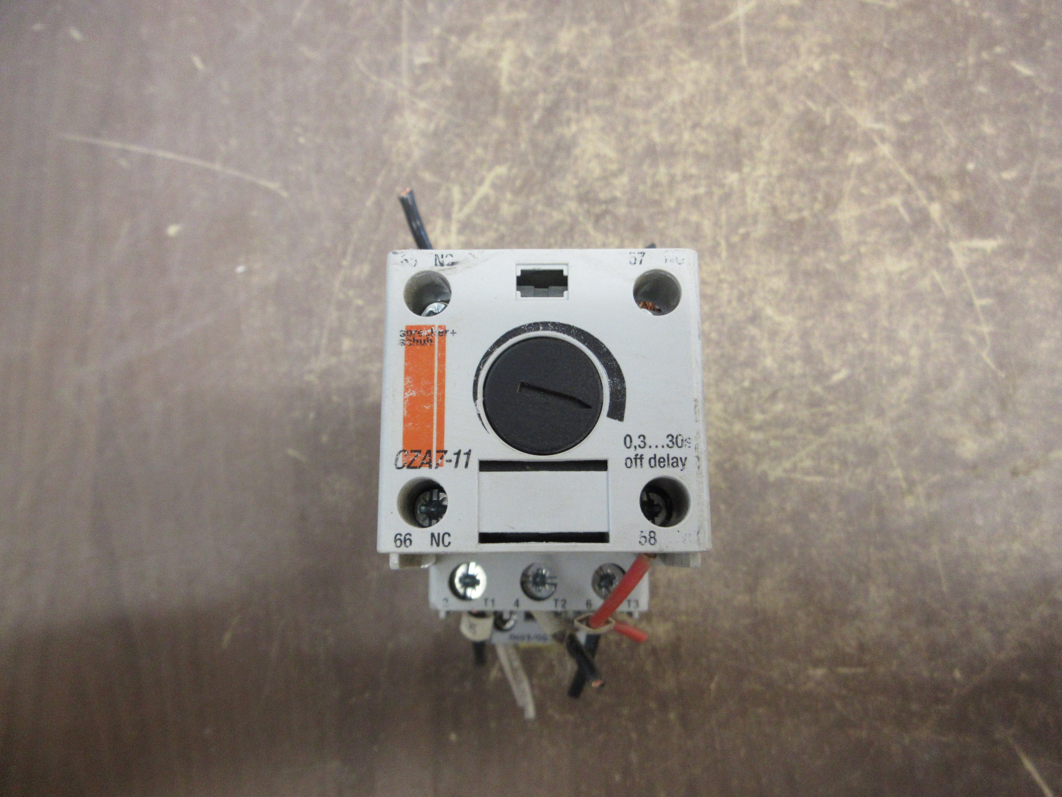 Sprecher + Schuh Timing Relay CZA7 / CA7-30-00 24V Coil Off Delay: 0.3-30Sec