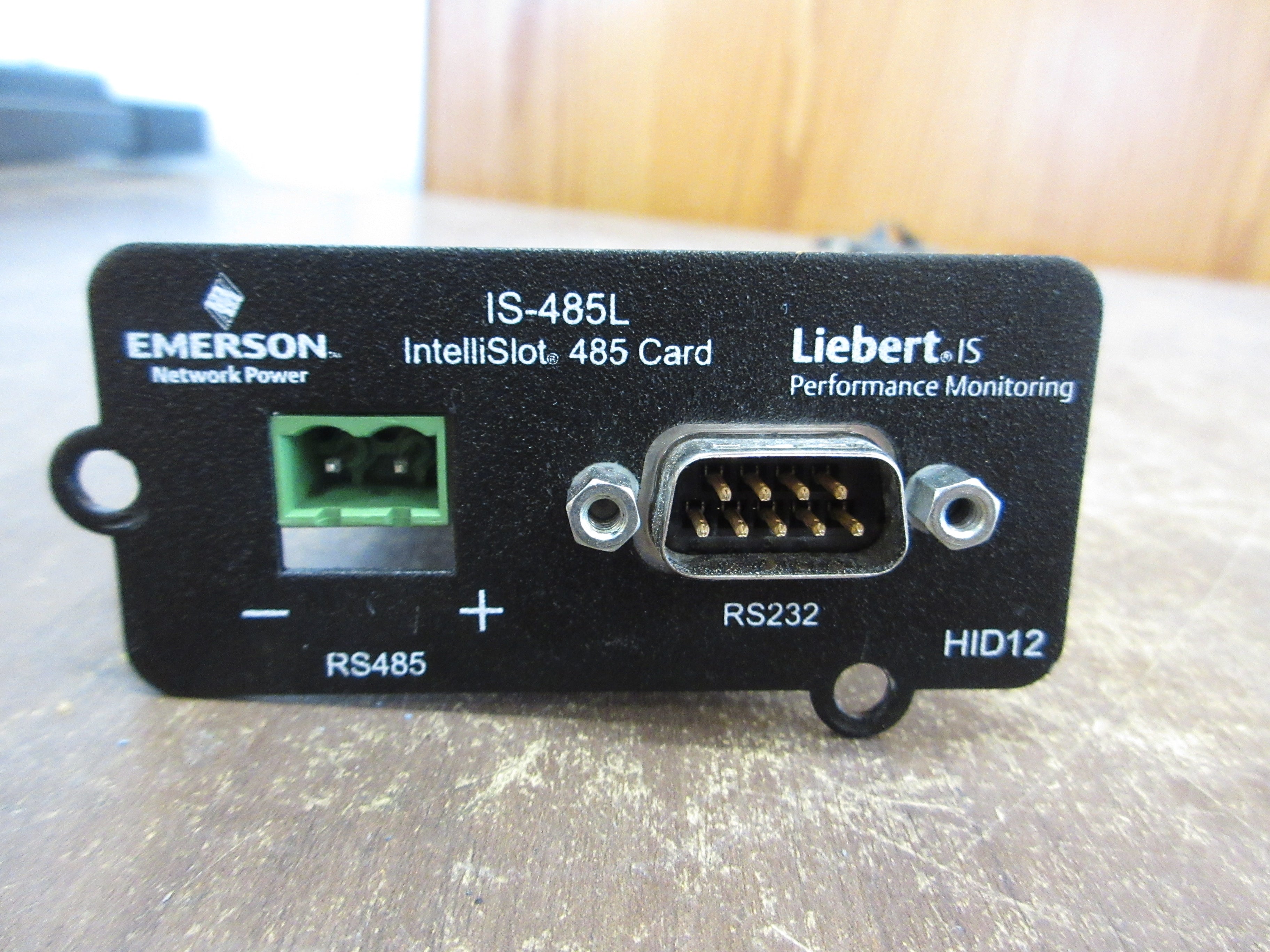 Emerson Liebert Intellislot 485 Card IS-485L Used