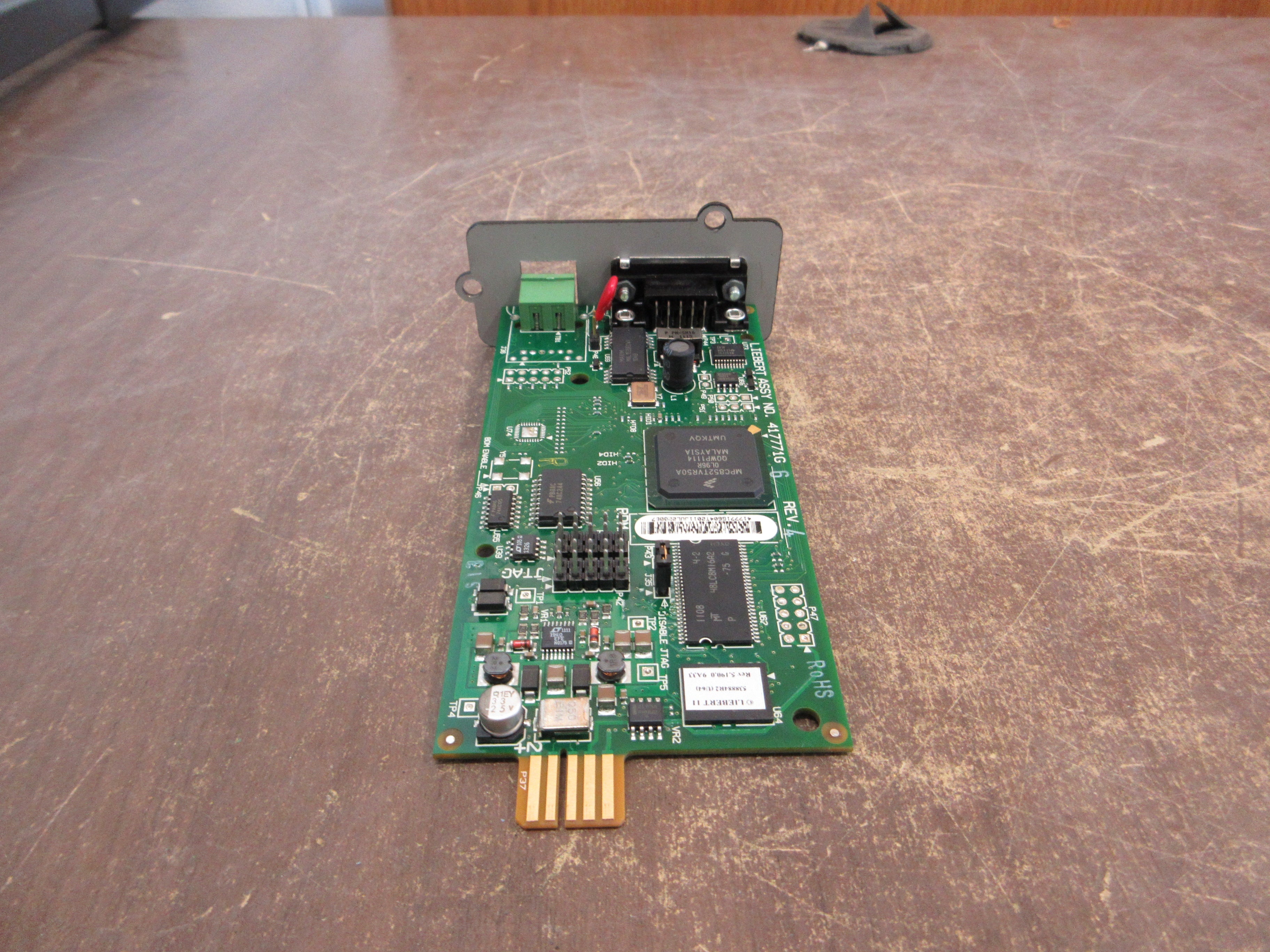 Emerson Liebert Intellislot 485 Card IS-485L Used