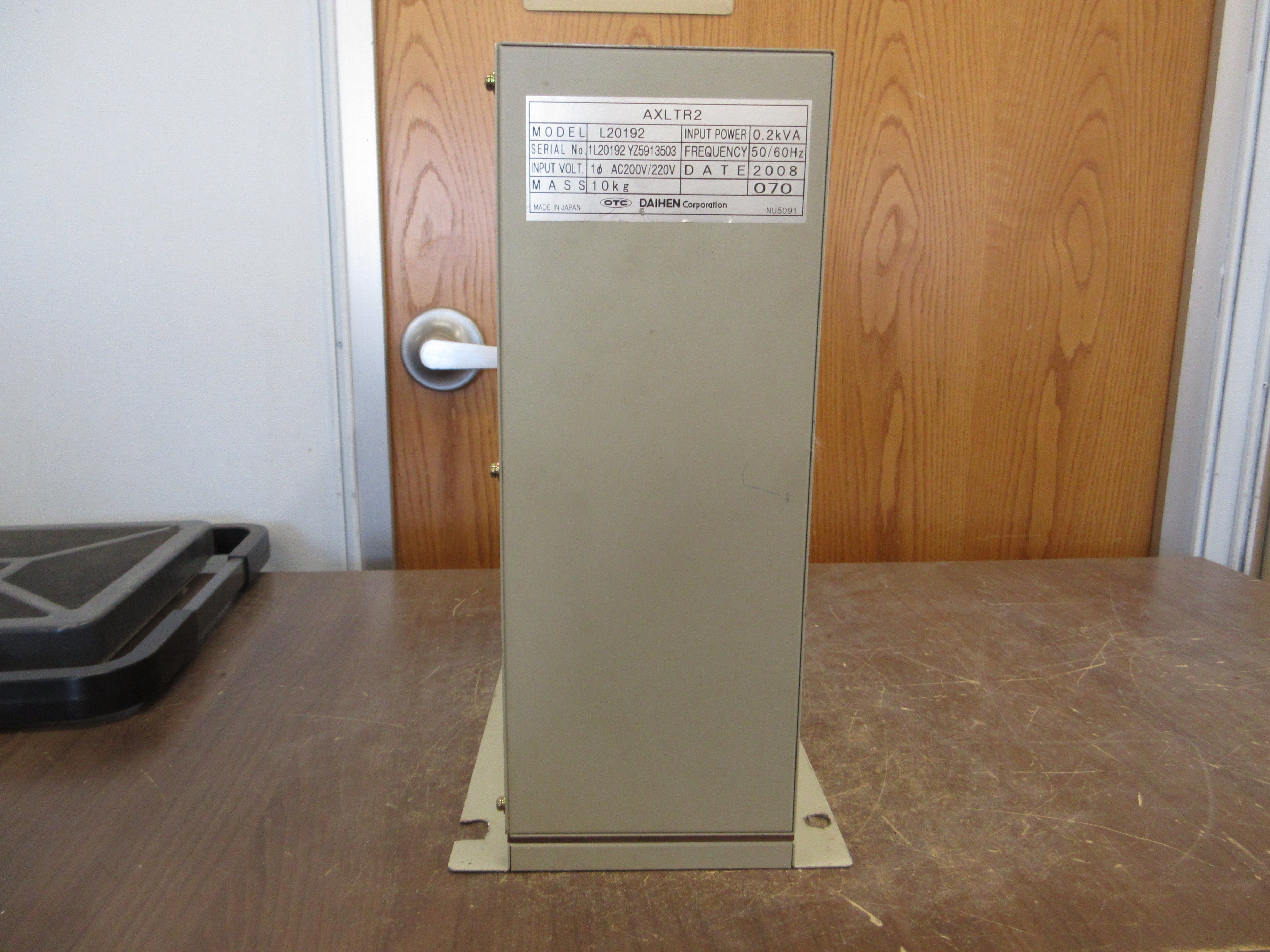 OTC Daihen L20192 Controller AXLTR2 200/220V 50/60Hz 0.2kVA Used
