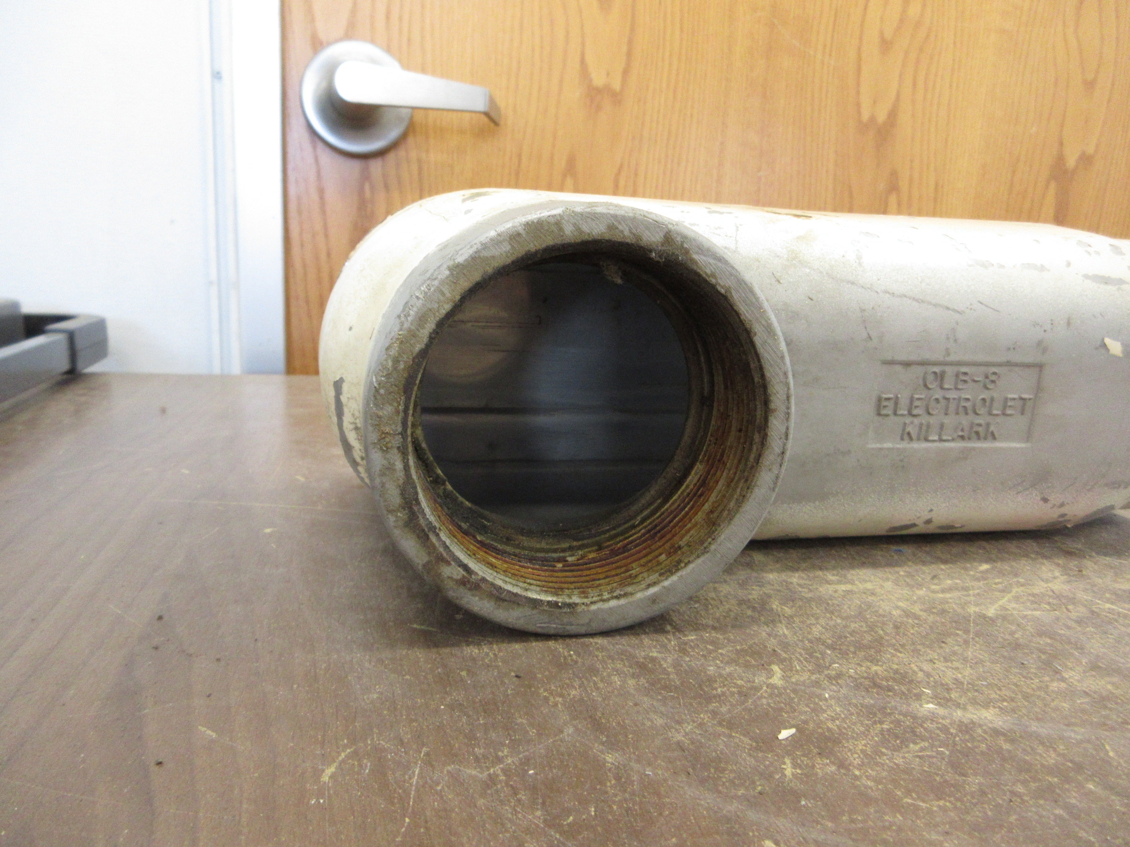 Killark Electrolet Conduit Body OLB-8 3" Used