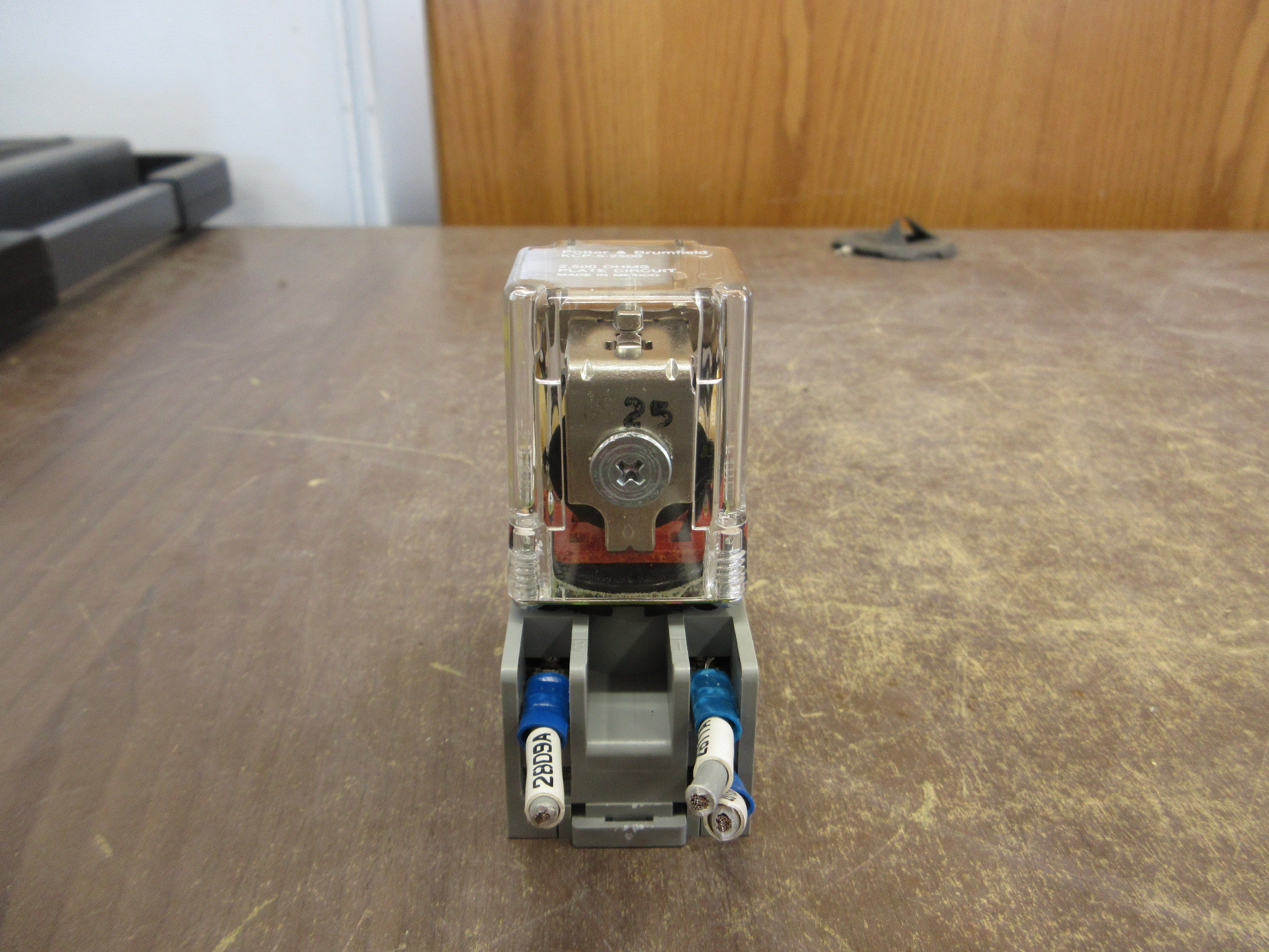 Potter & Brumfield Relay KCP-5-2500 w/ Base Used