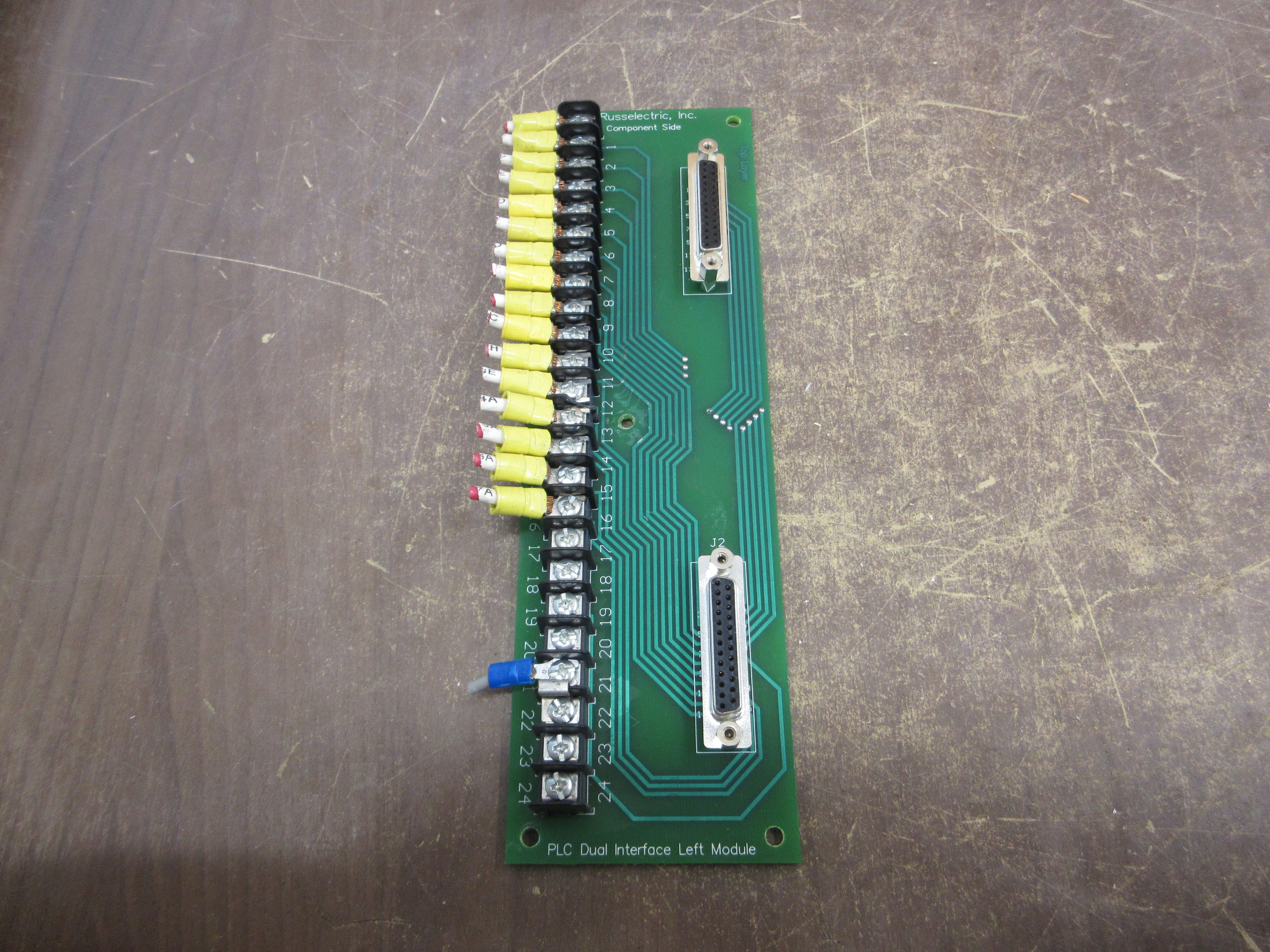 Russelectric PLC Dual Interface Left Module 69P0290006 Rev. B Used