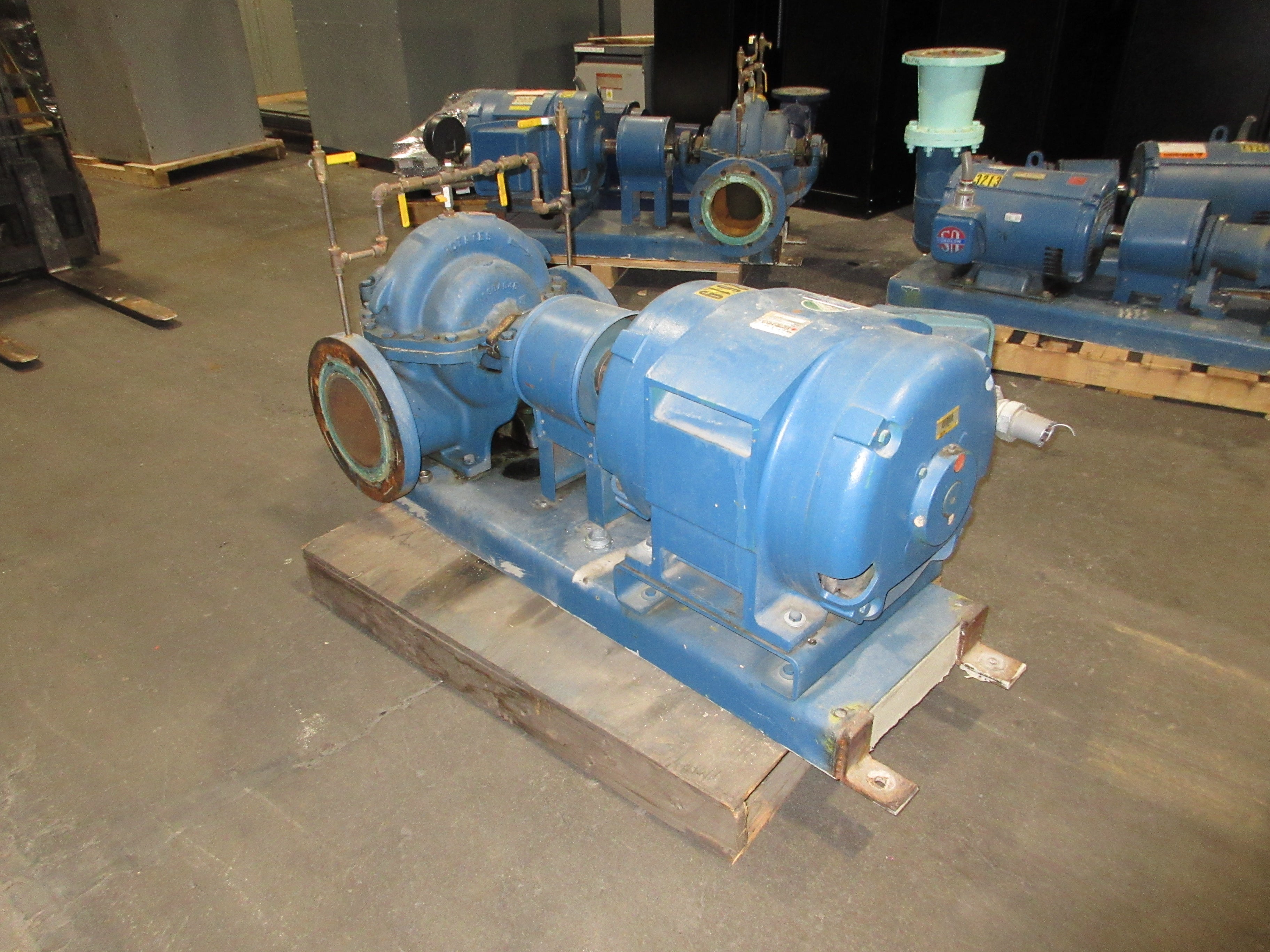 Aurora Centrifugal Pump 411 BF 8x8x11B 75HP 1750RPM 105FT Head 2400 GPM Used
