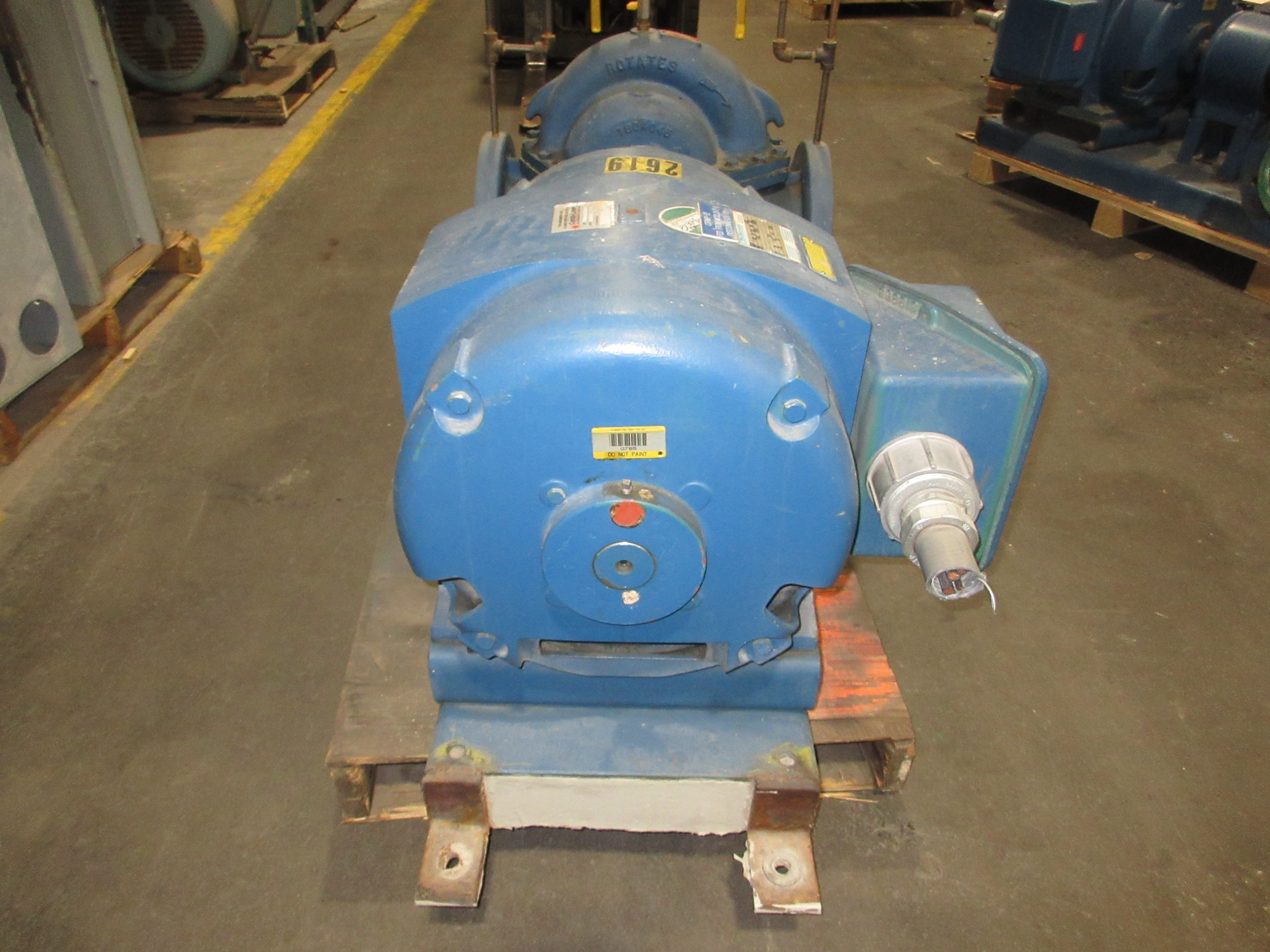 Aurora Centrifugal Pump 411 BF 8x8x11B 75HP 1750RPM 105FT Head 2400 GPM Used