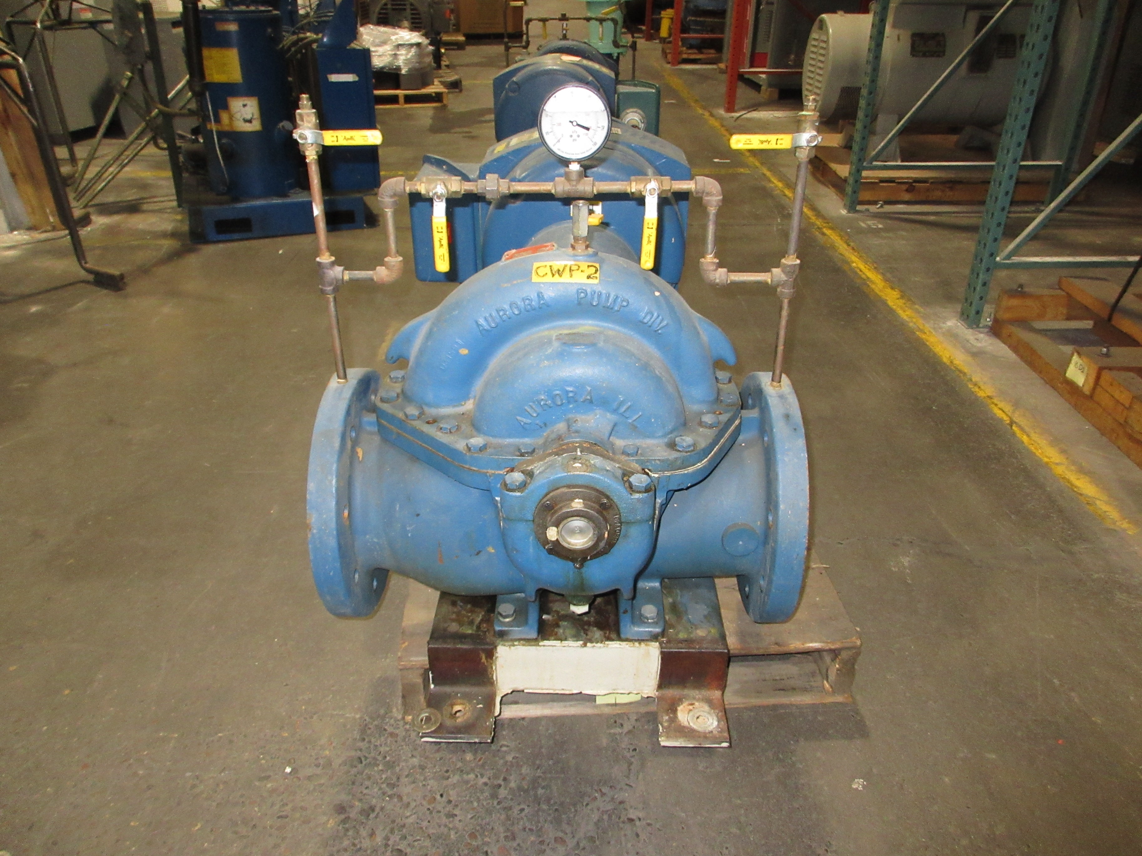 Aurora Centrifugal Pump 411 BF 8x8x11B 75HP 1750RPM 105FT Head 2400 GPM Used