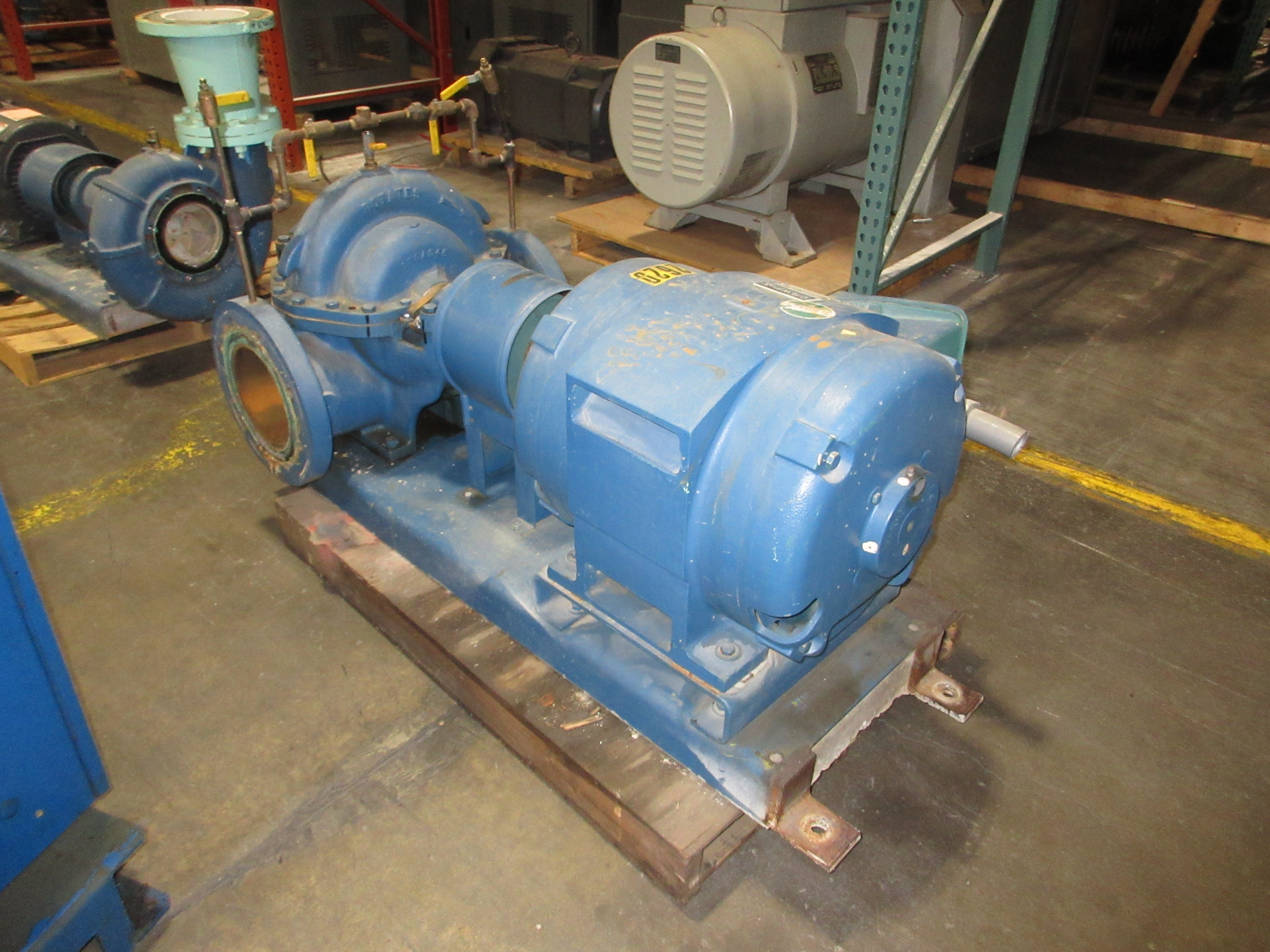 Aurora Centrifugal Pump 411 BF 8x8x11B 75HP 1750RPM 105FT Head 2400 GPM Used
