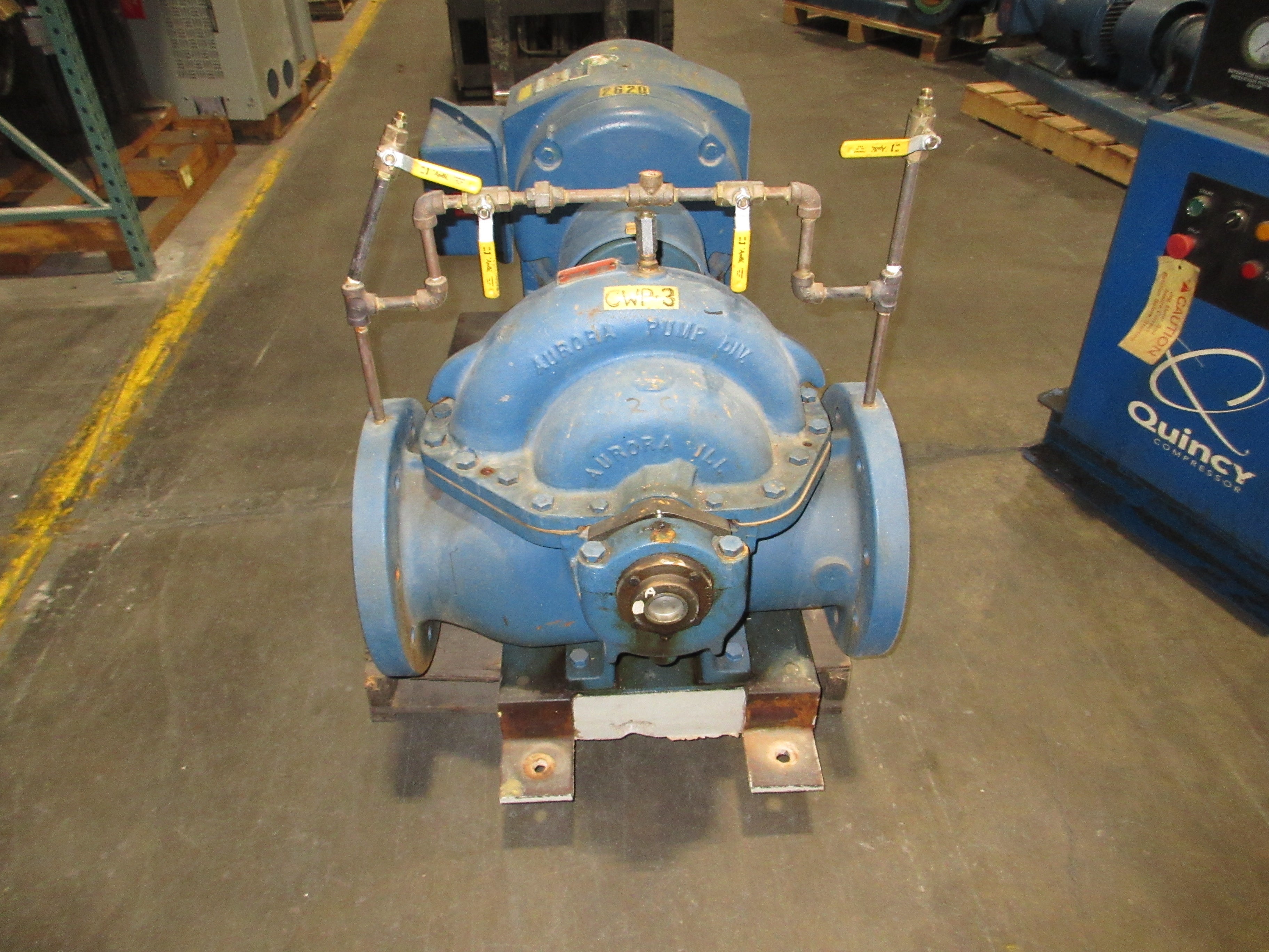 Aurora Centrifugal Pump 411 BF 8x8x11B 75HP 1750RPM 105FT Head 2400 GPM Used