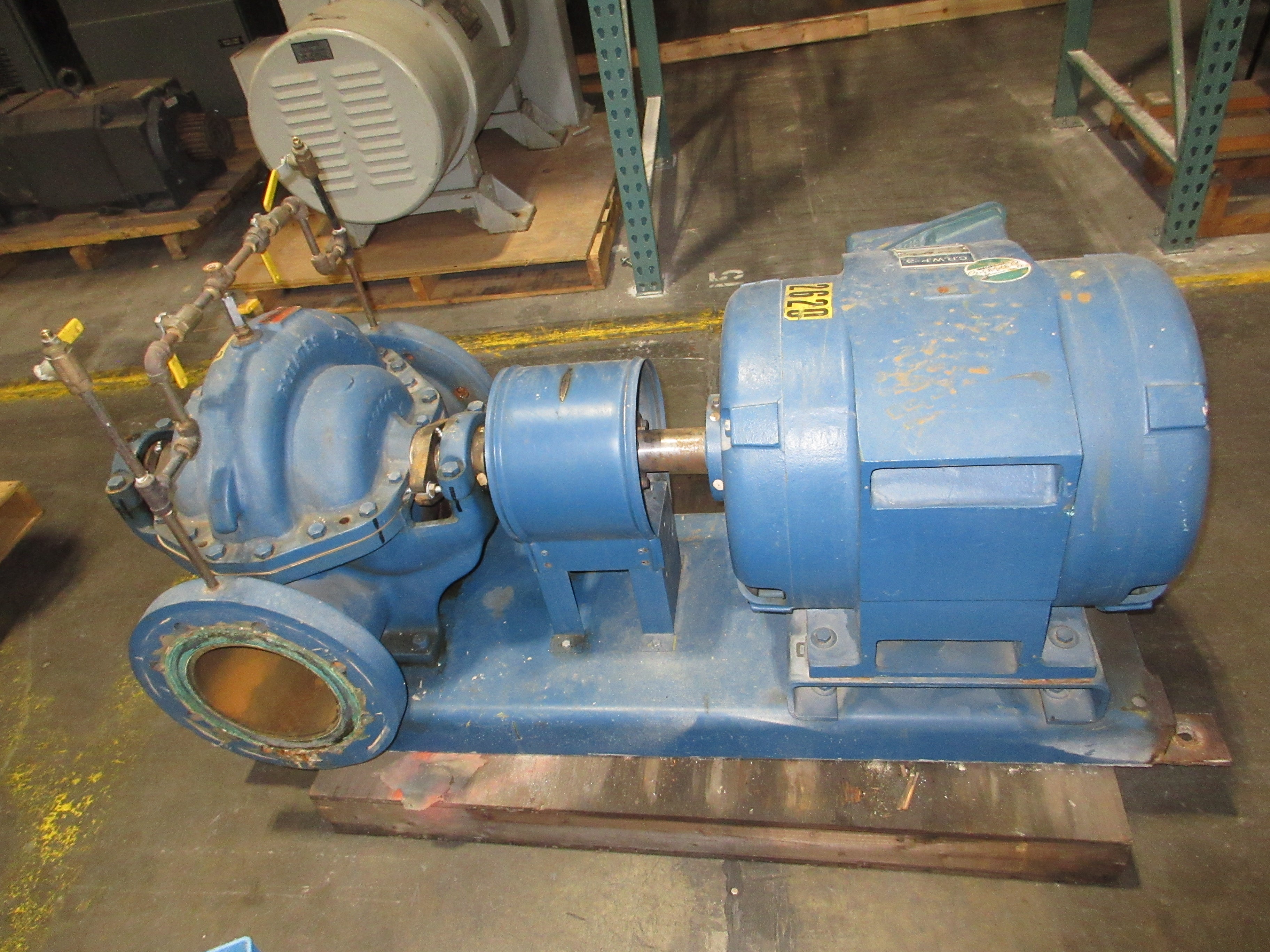Aurora Centrifugal Pump 411 BF 8x8x11B 75HP 1750RPM 105FT Head 2400 GPM Used