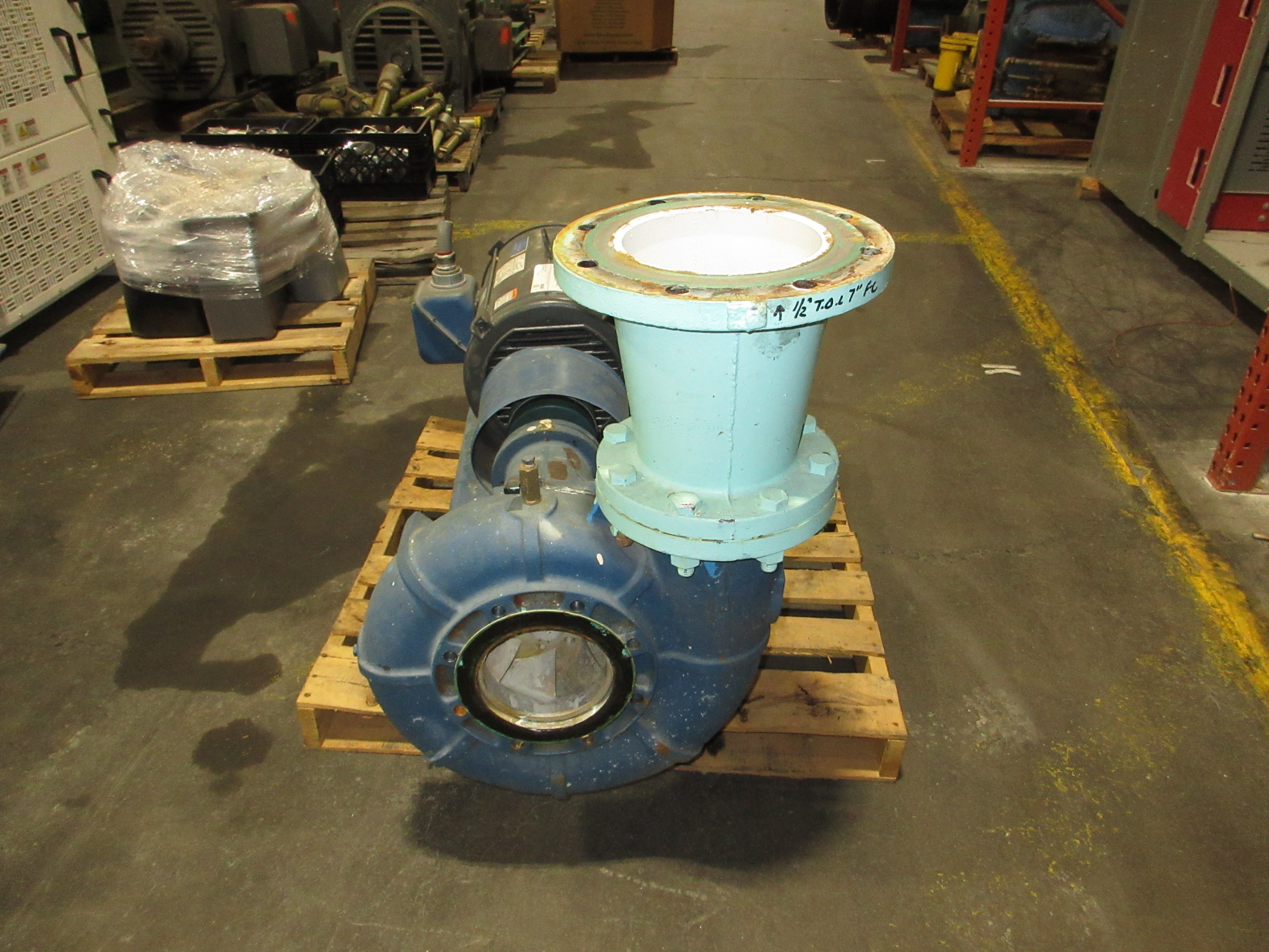 Aurora Centrifugal Pump 344A-BF 6x6x11 40HP 1750RPM Used