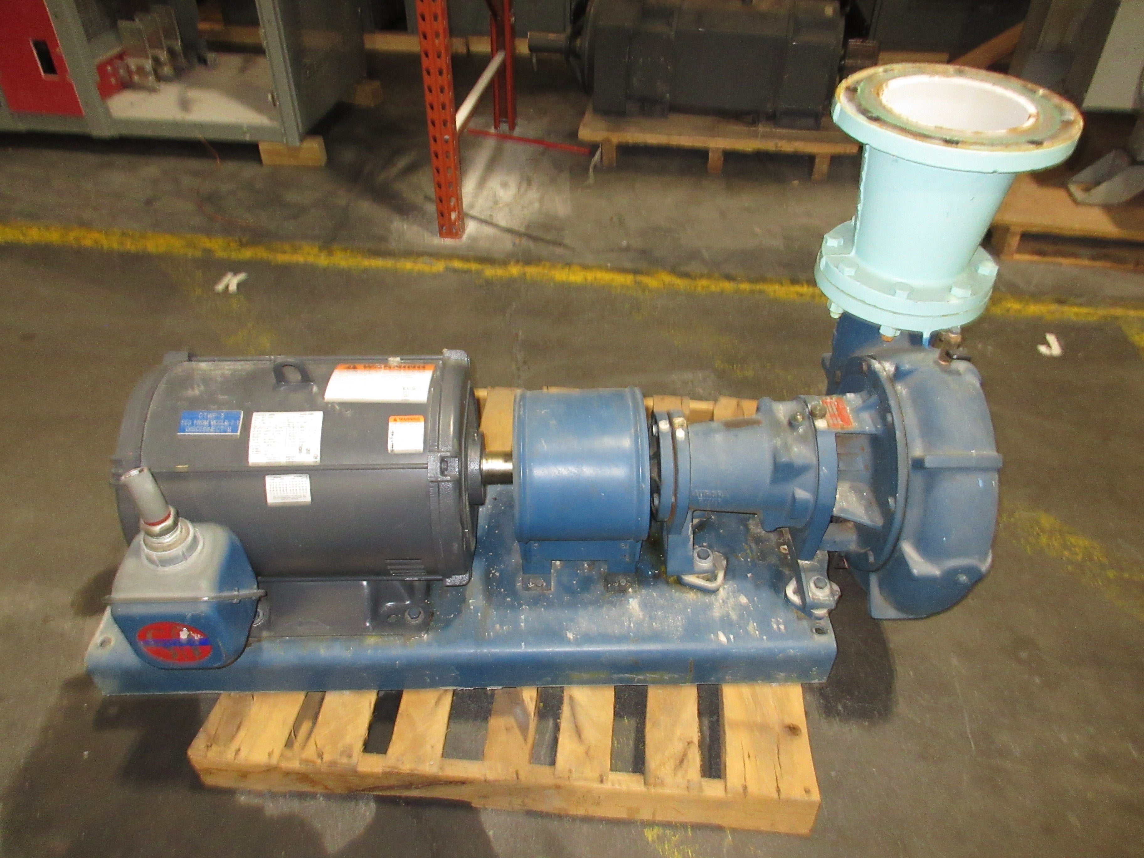 Aurora Centrifugal Pump 344A-BF 6x6x11 40HP 1750RPM Used