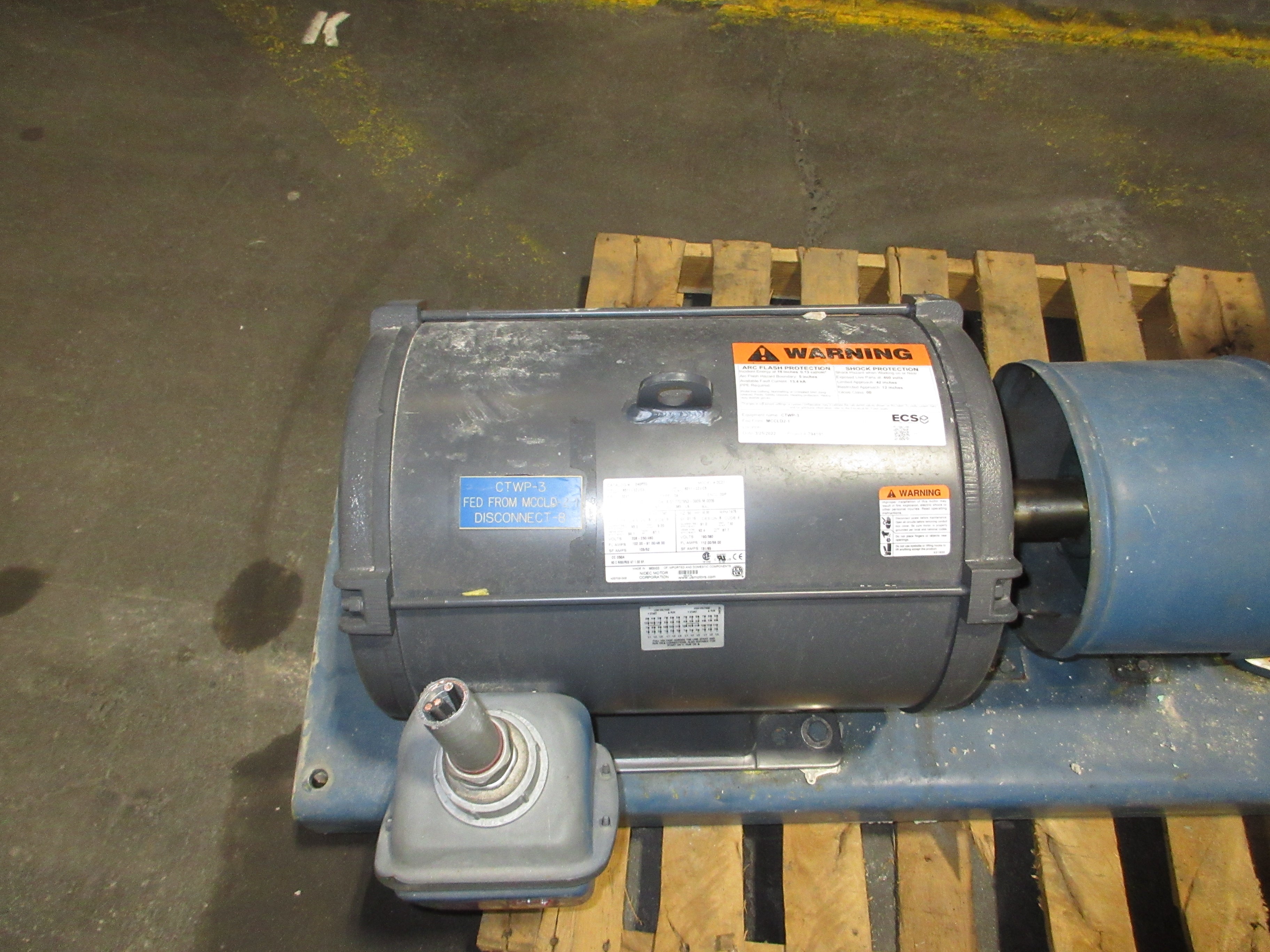 Aurora Centrifugal Pump 344A-BF 6x6x11 40HP 1750RPM Used