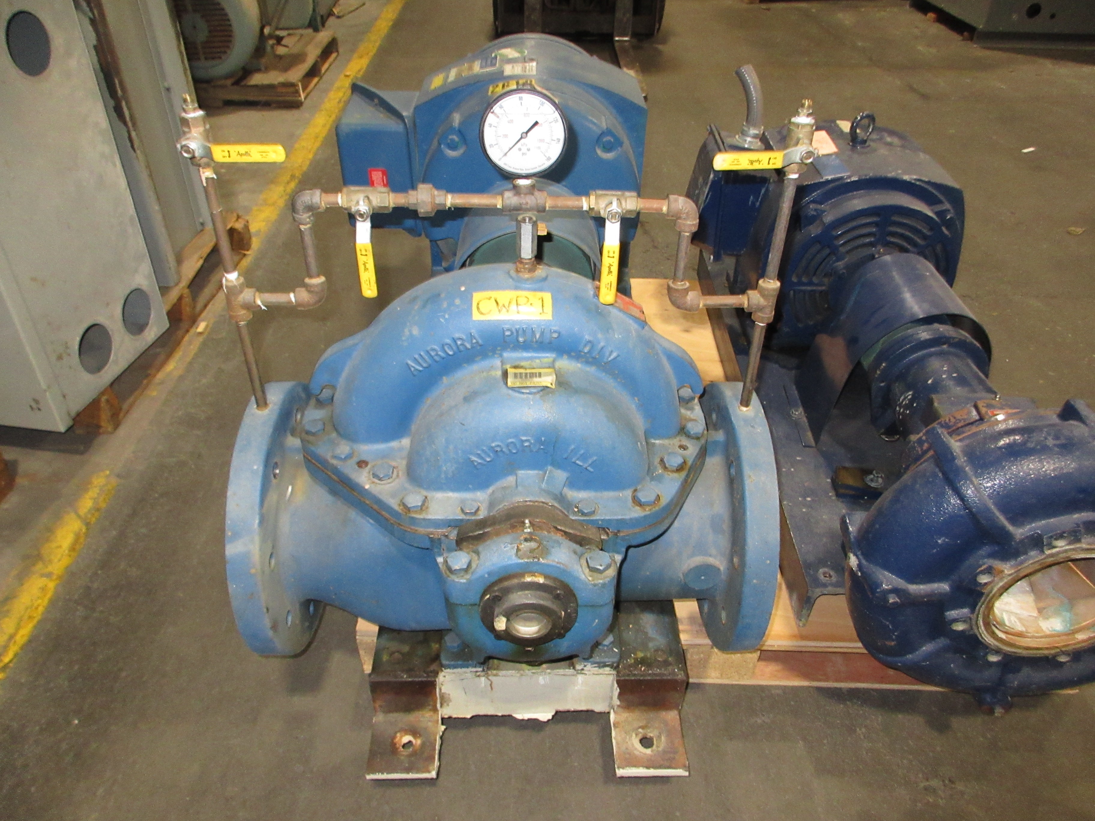Aurora Centrifugal Pump 411 BF 8x8x11B 75HP 1750RPM 105FT Head 2400 GPM Used