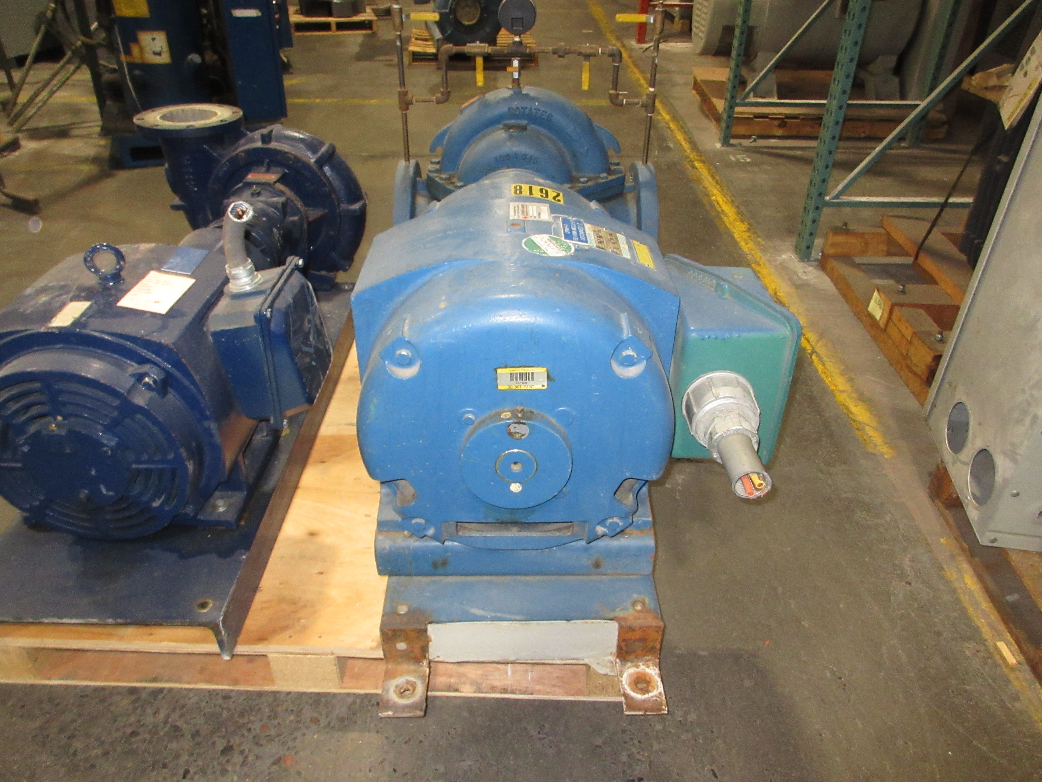 Aurora Centrifugal Pump 411 BF 8x8x11B 75HP 1750RPM 105FT Head 2400 GPM Used