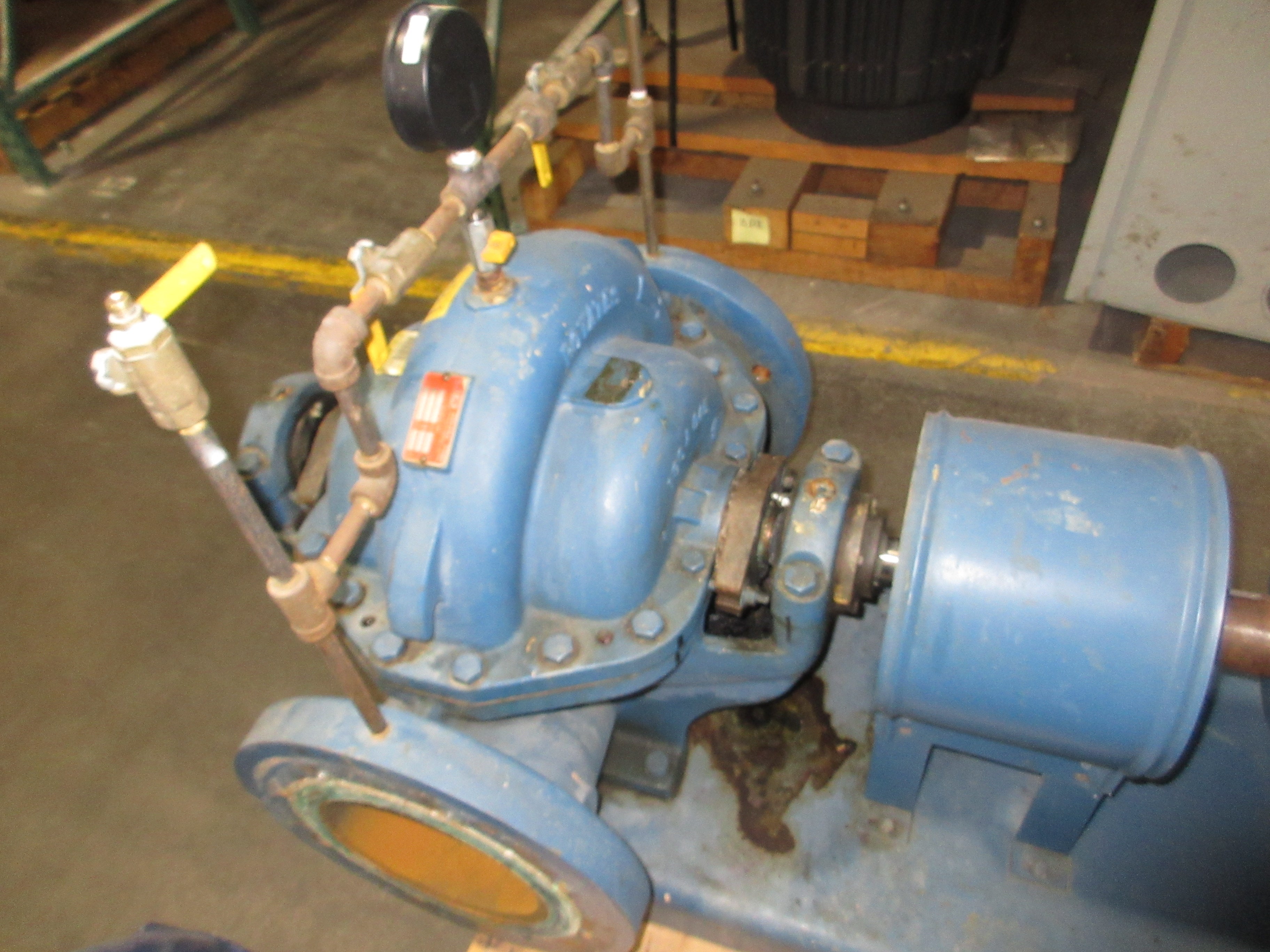 Aurora Centrifugal Pump 411 BF 8x8x11B 75HP 1750RPM 105FT Head 2400 GPM Used