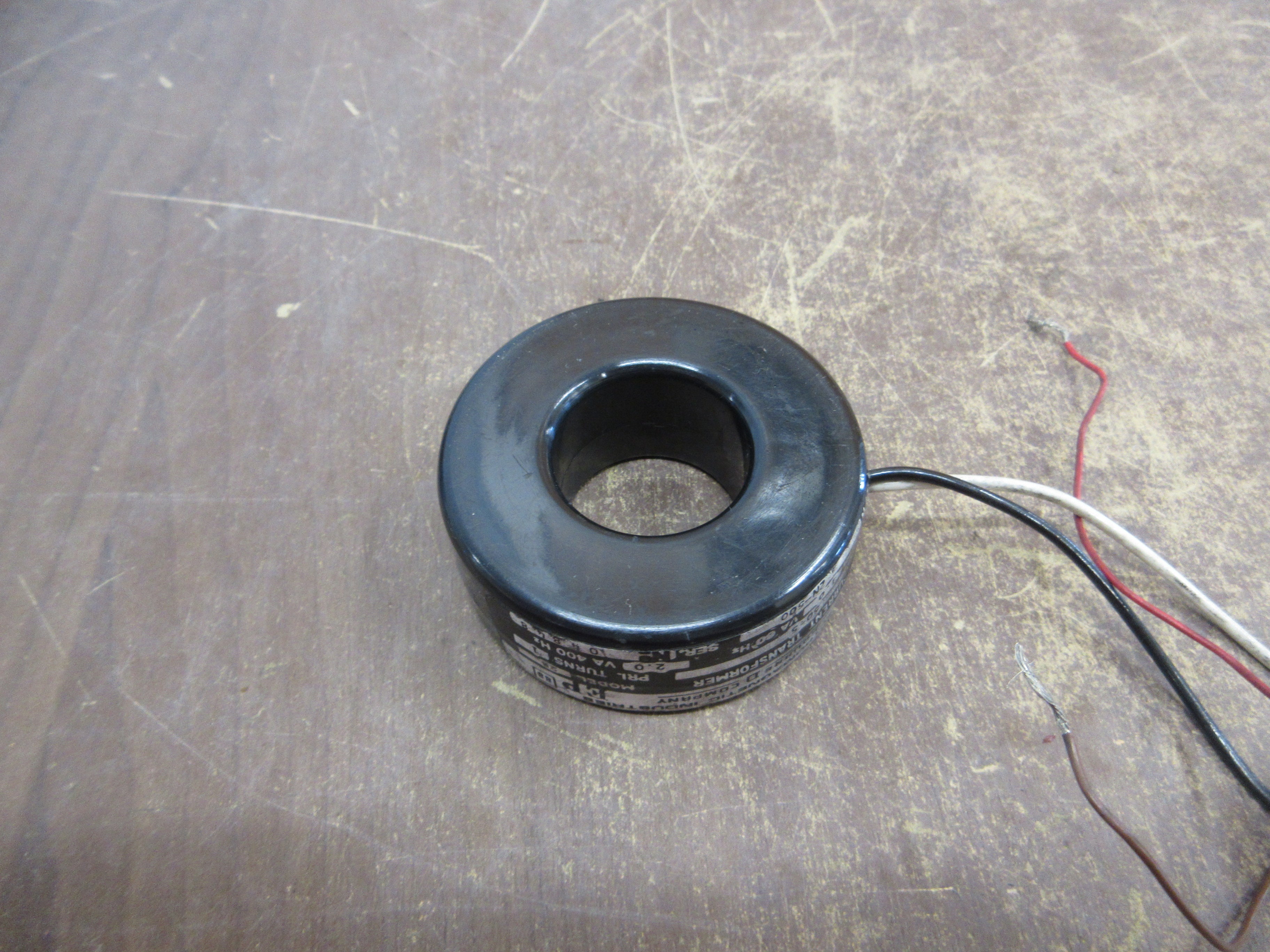 Square D Current Transformer 2N-500 Ratio 50:5A 25-400Hz Used