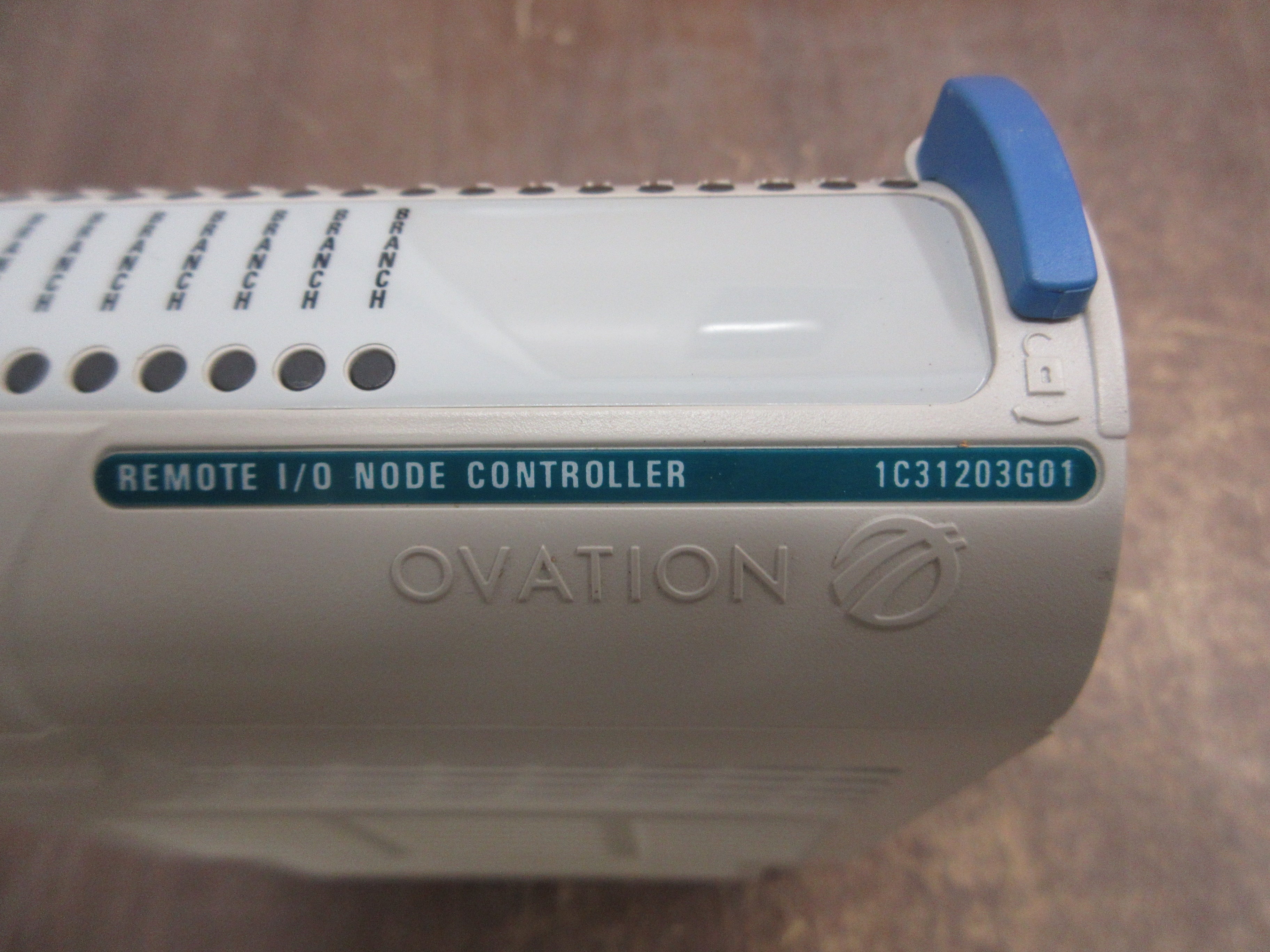 Emerson Ovation Remote I/O Node Controller 1C31203G01 Used