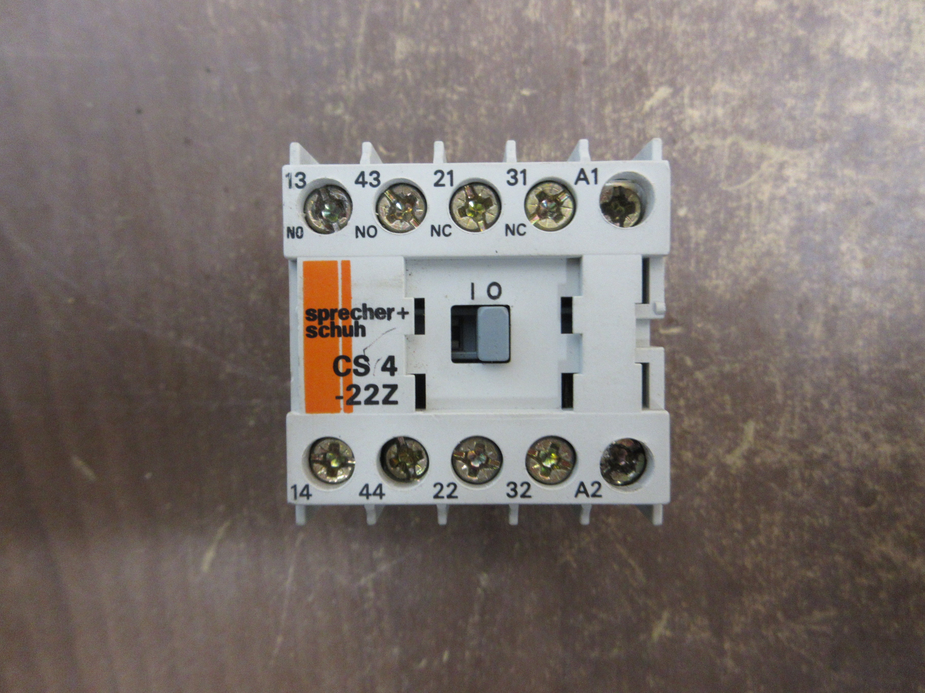 Sprecher + Schuh Contactor CS4-22Z-24 24V Coil New Surplus